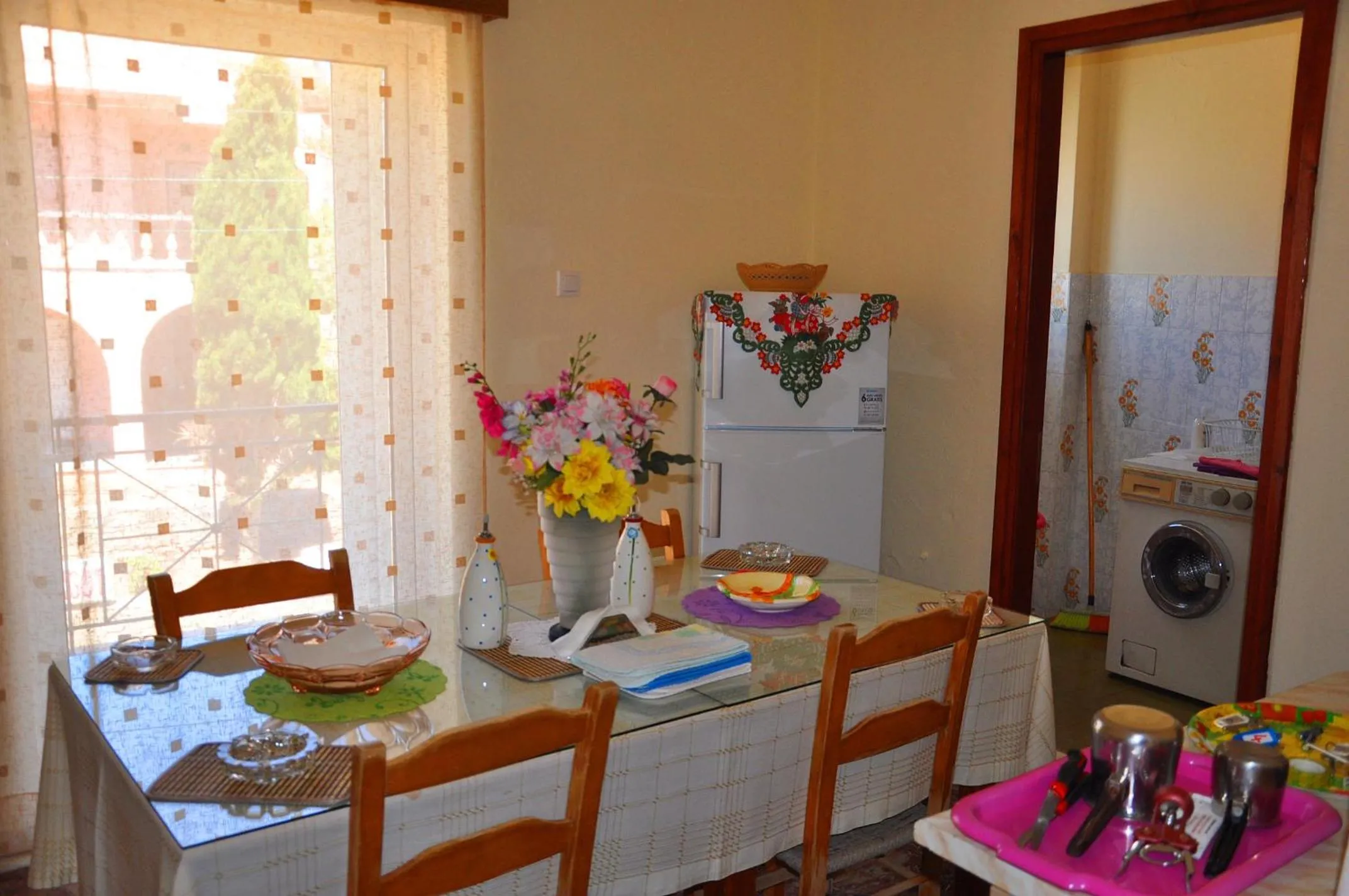 Kitchen or kitchenette in Vai Rent Rooms