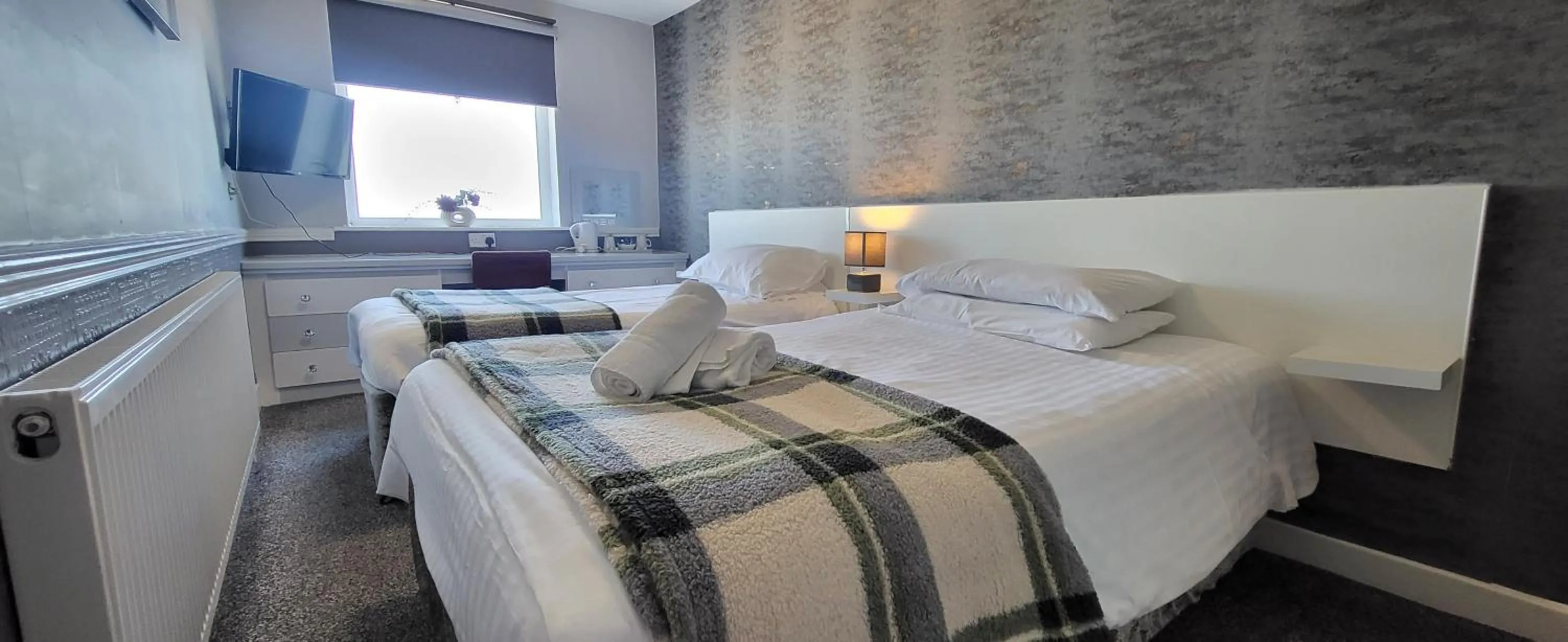 Bed in The Blenheim Mount Hotel