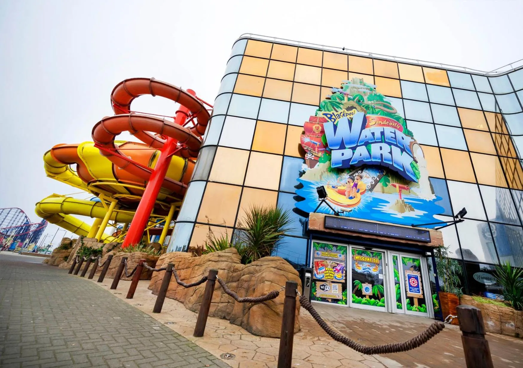 Aqua park in The Blenheim Mount Hotel