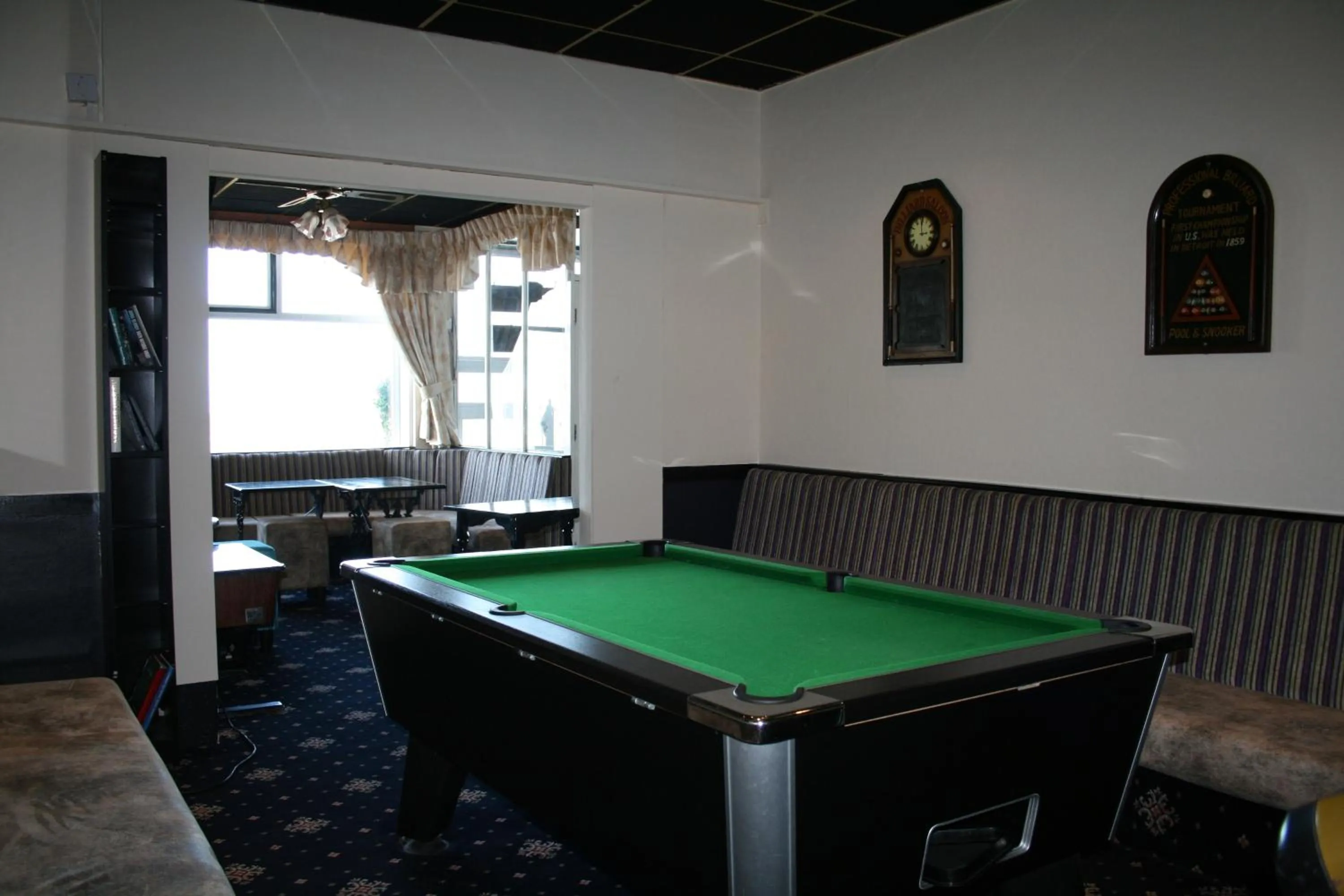 Game Room in The Blenheim Mount Hotel