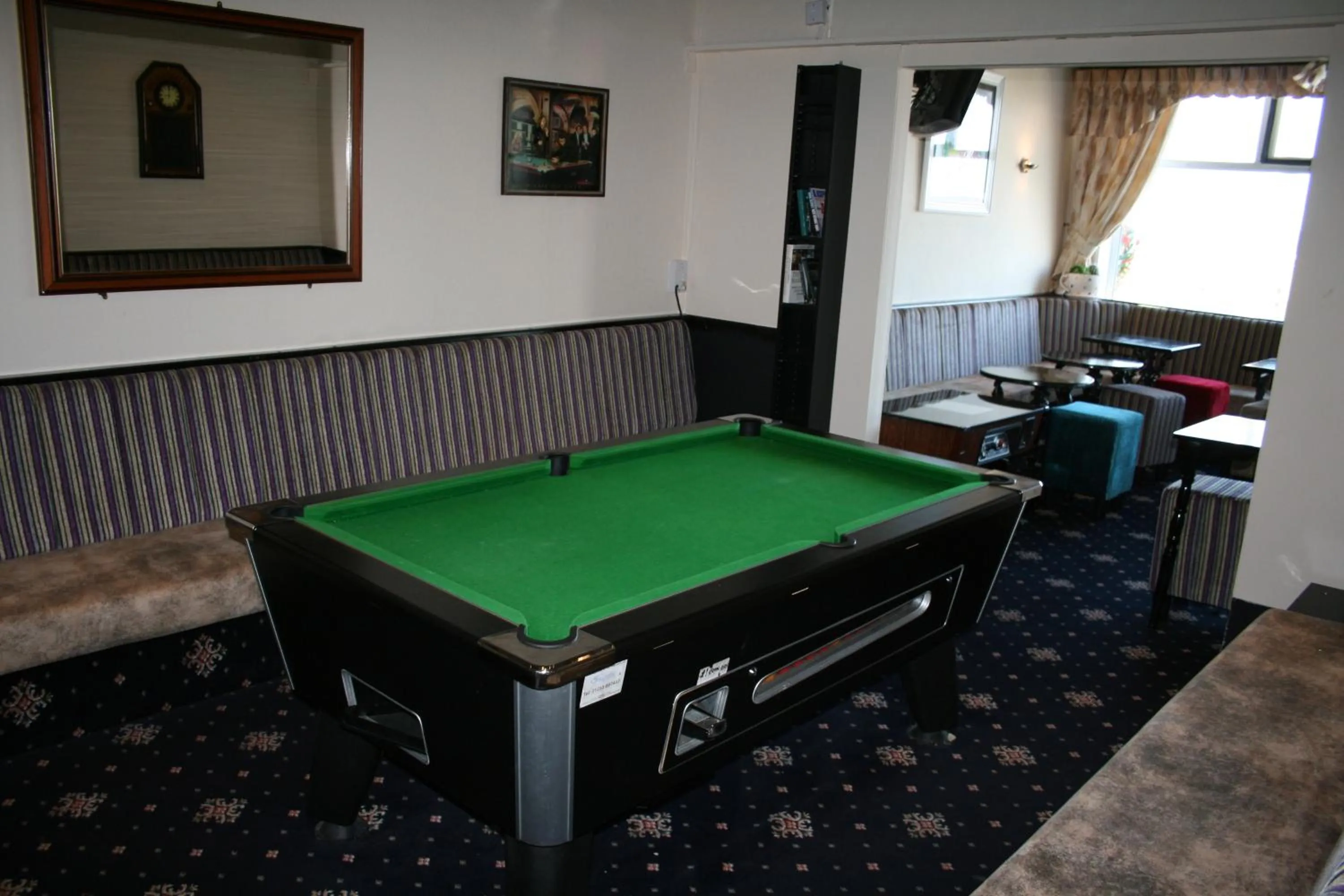 Billiard in The Blenheim Mount Hotel