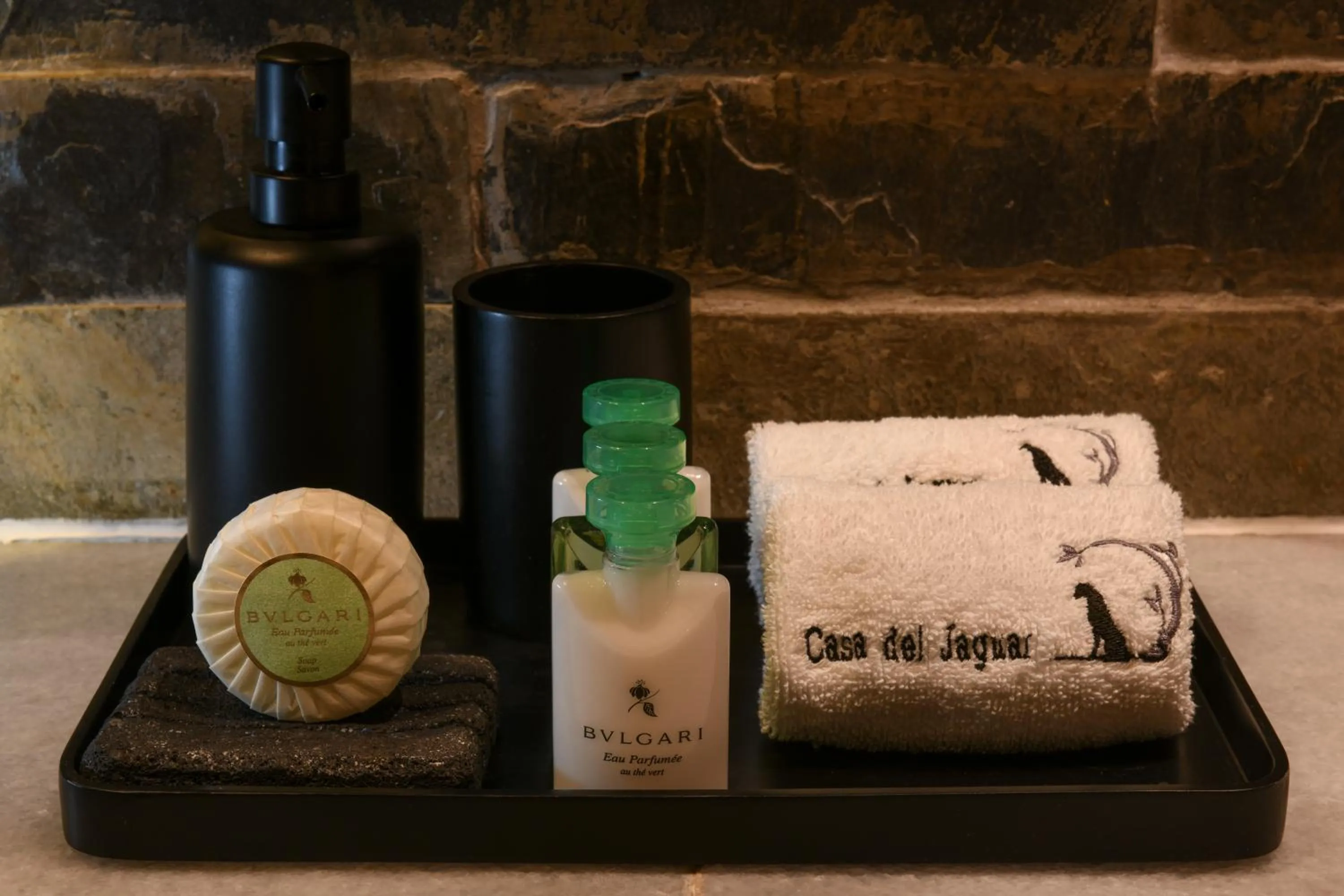 Bathroom in Casa del Jaguar Beach Hotel