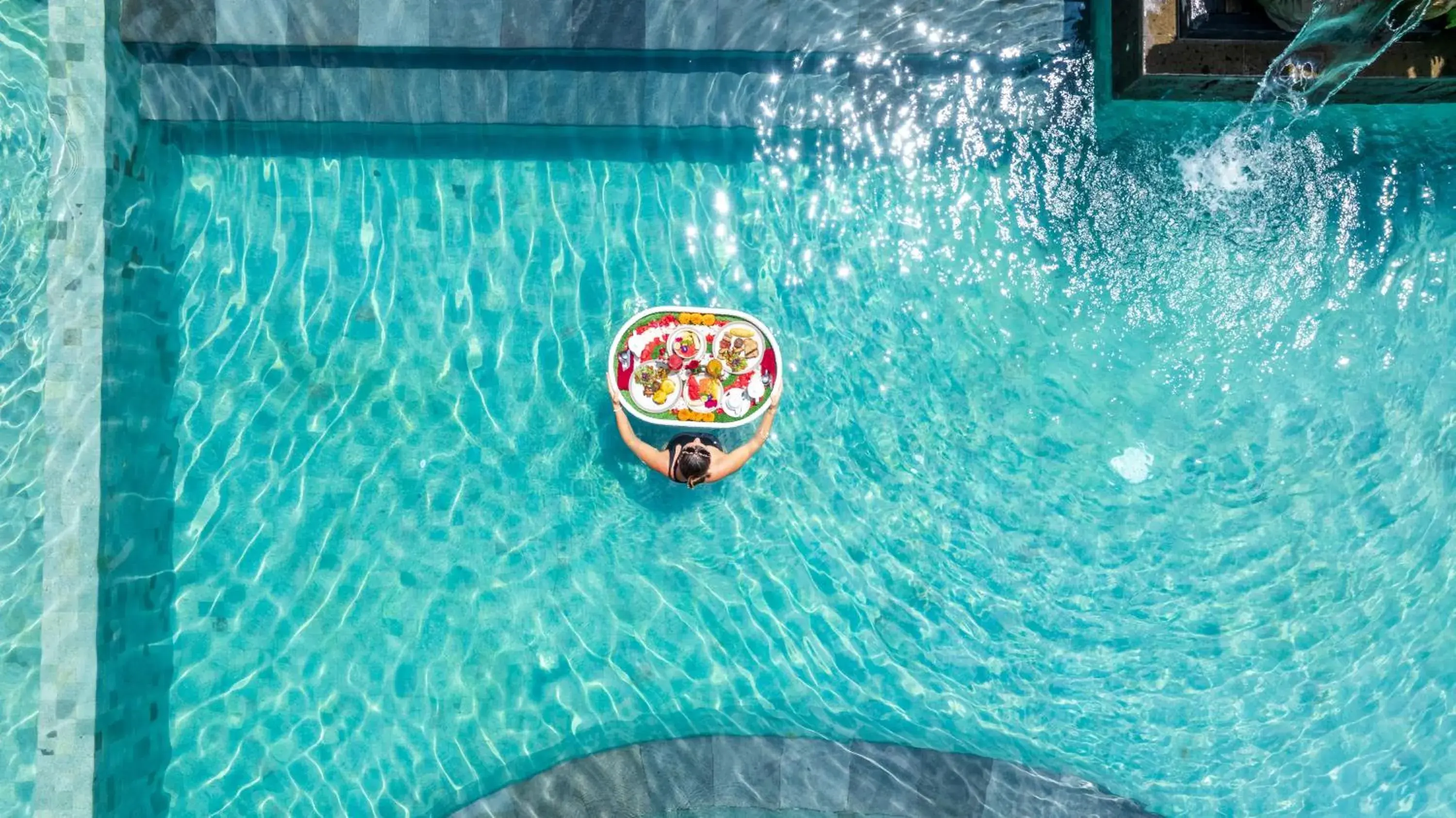 Swimming pool in Puri Andong Villa Swimming pool in Puri Andong Villa