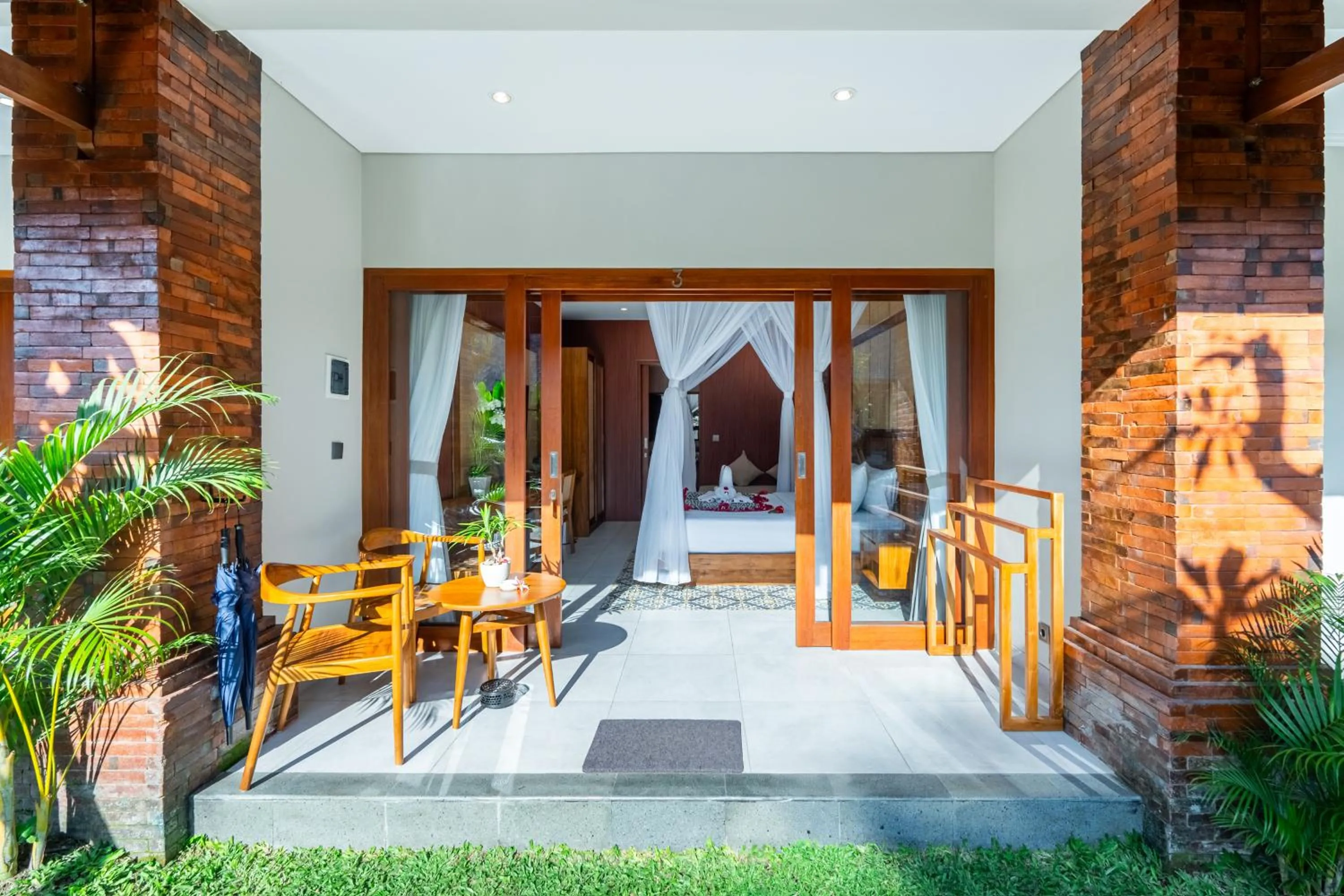 Balcony/Terrace in Puri Andong Villa
