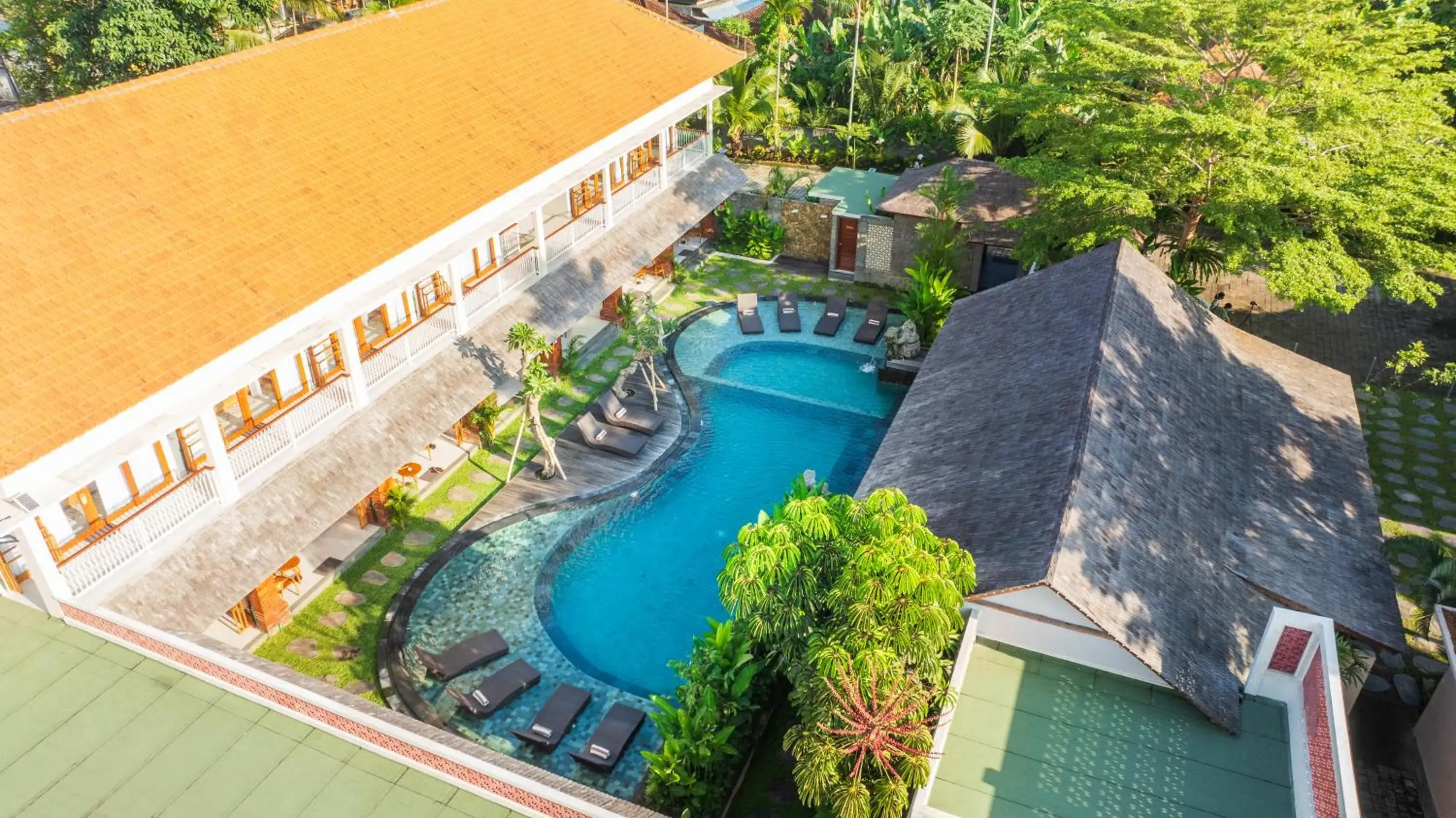 Property building in Puri Andong Villa Property building in Puri Andong Villa