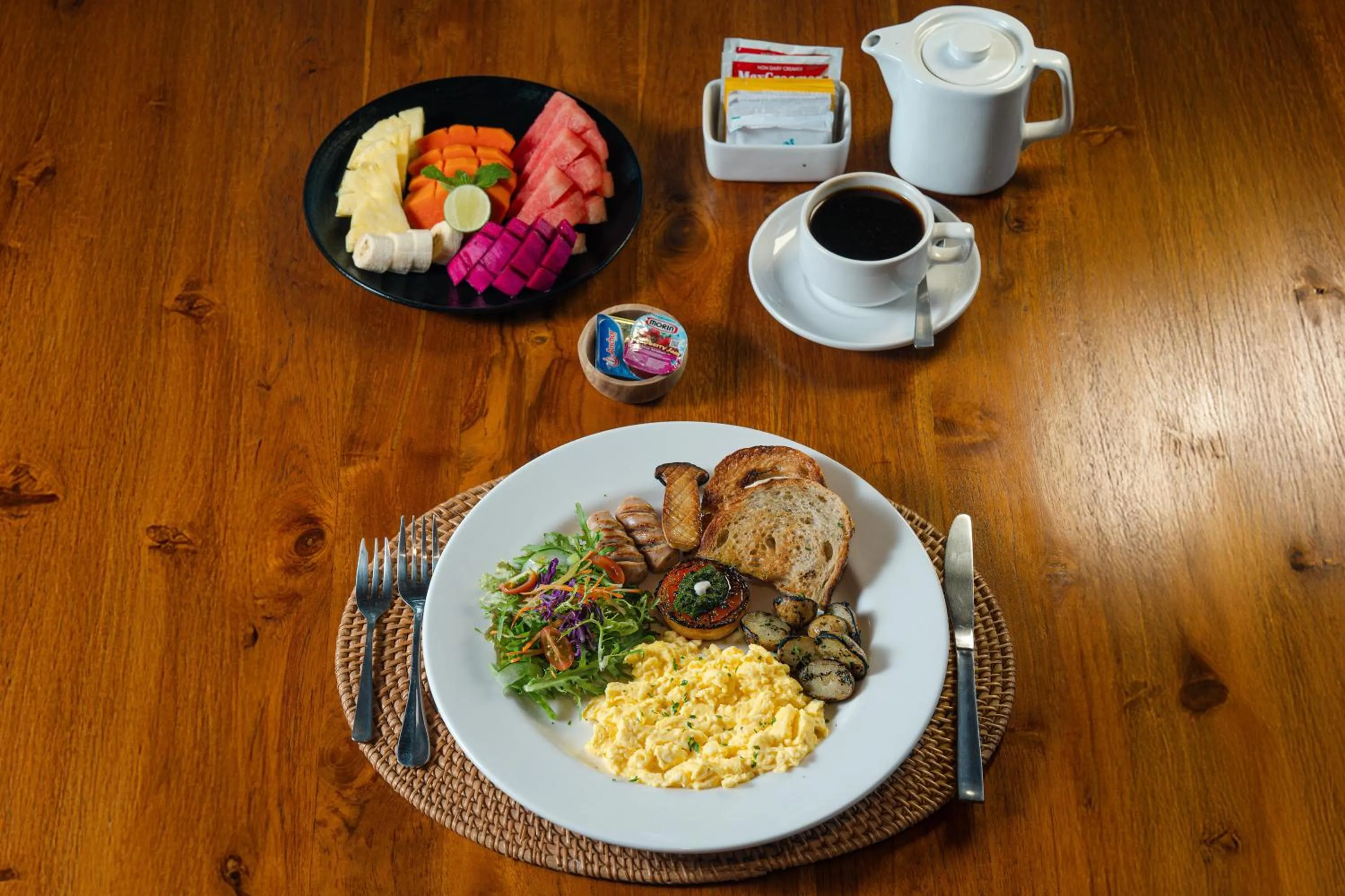 Breakfast in Puri Andong Villa