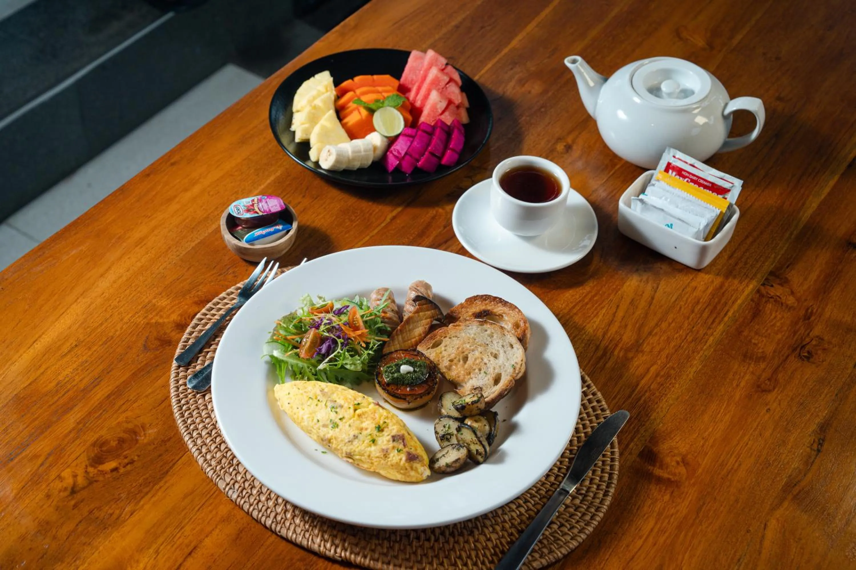 Breakfast in Puri Andong Villa