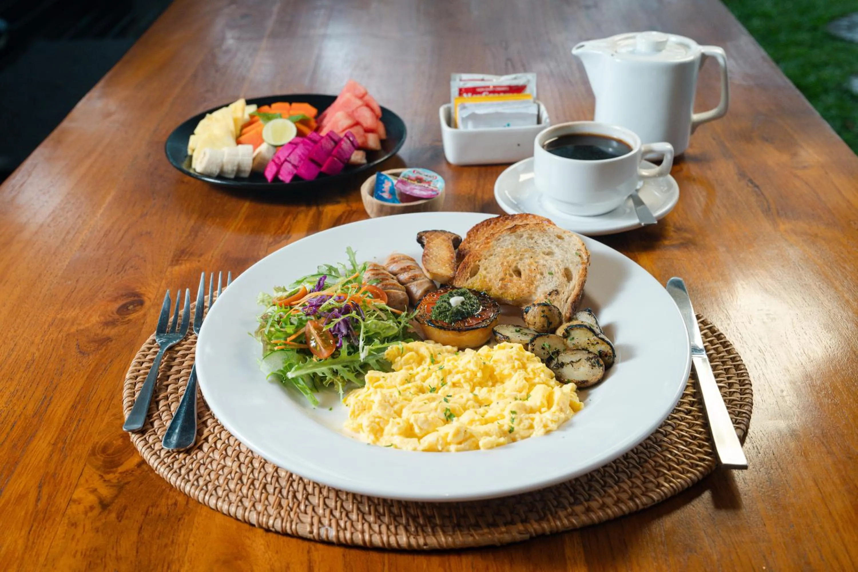 Breakfast in Puri Andong Villa