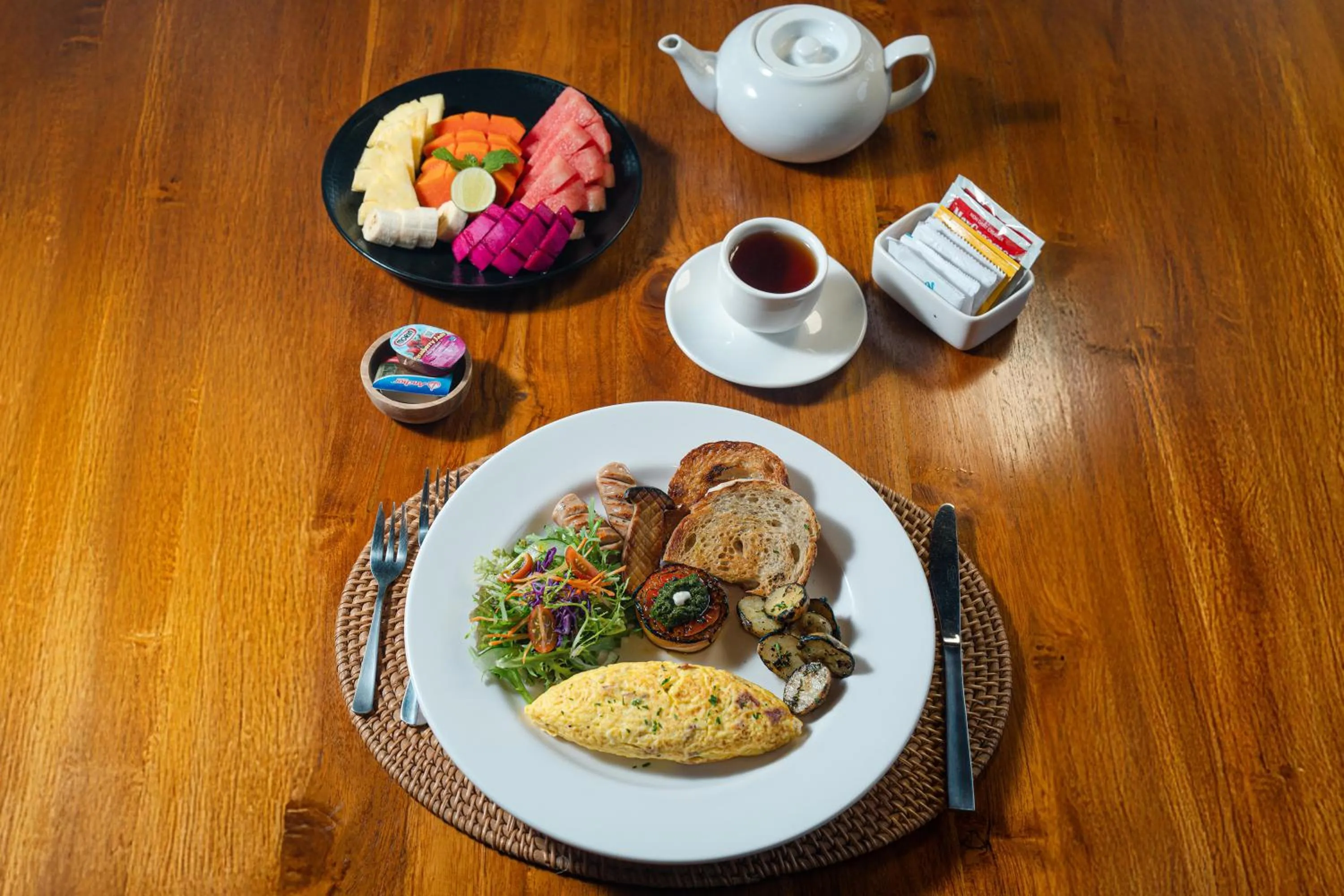 Breakfast in Puri Andong Villa