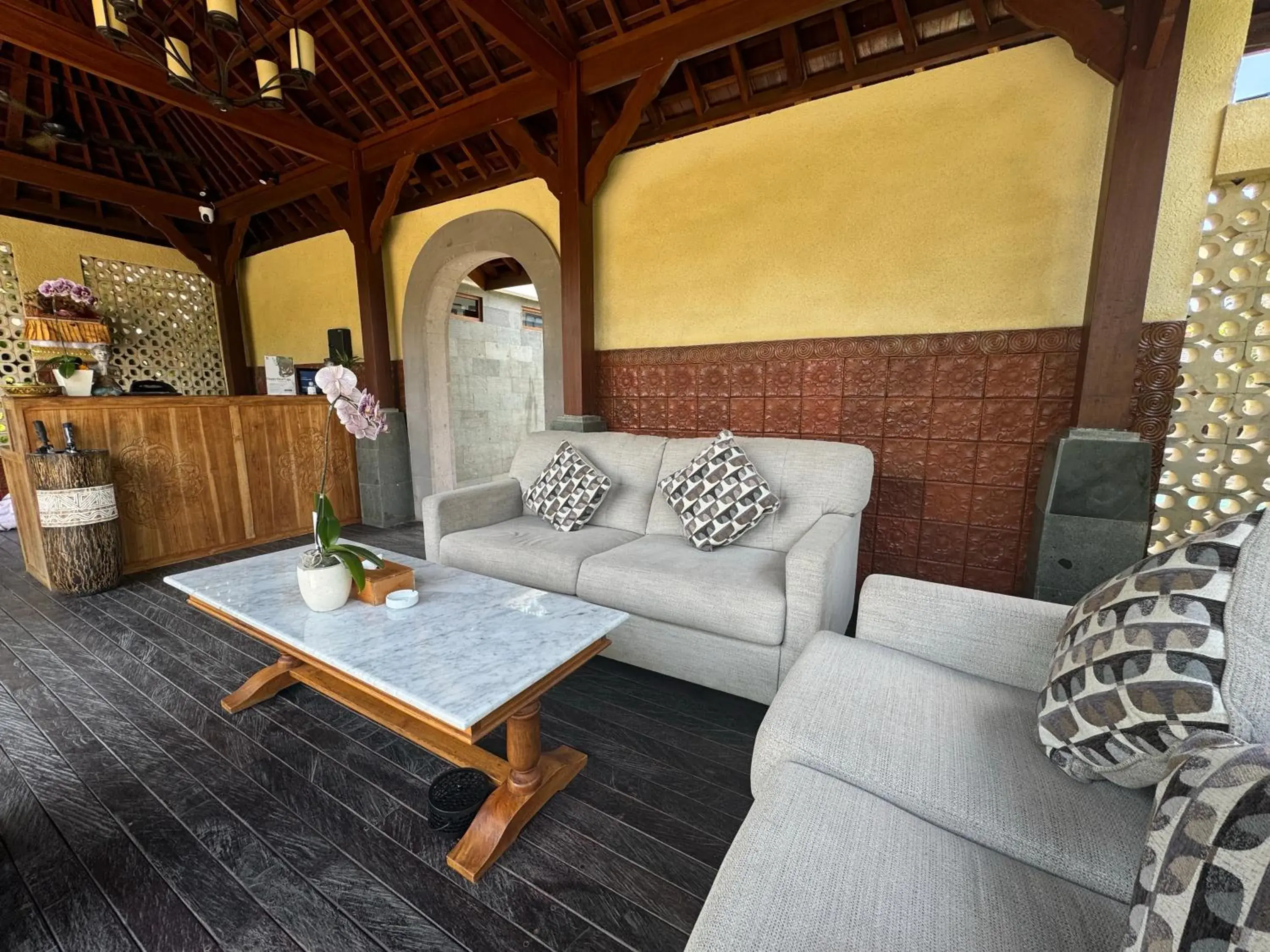 Lobby or reception in Puri Andong Villa Lobby or reception in Puri Andong Villa