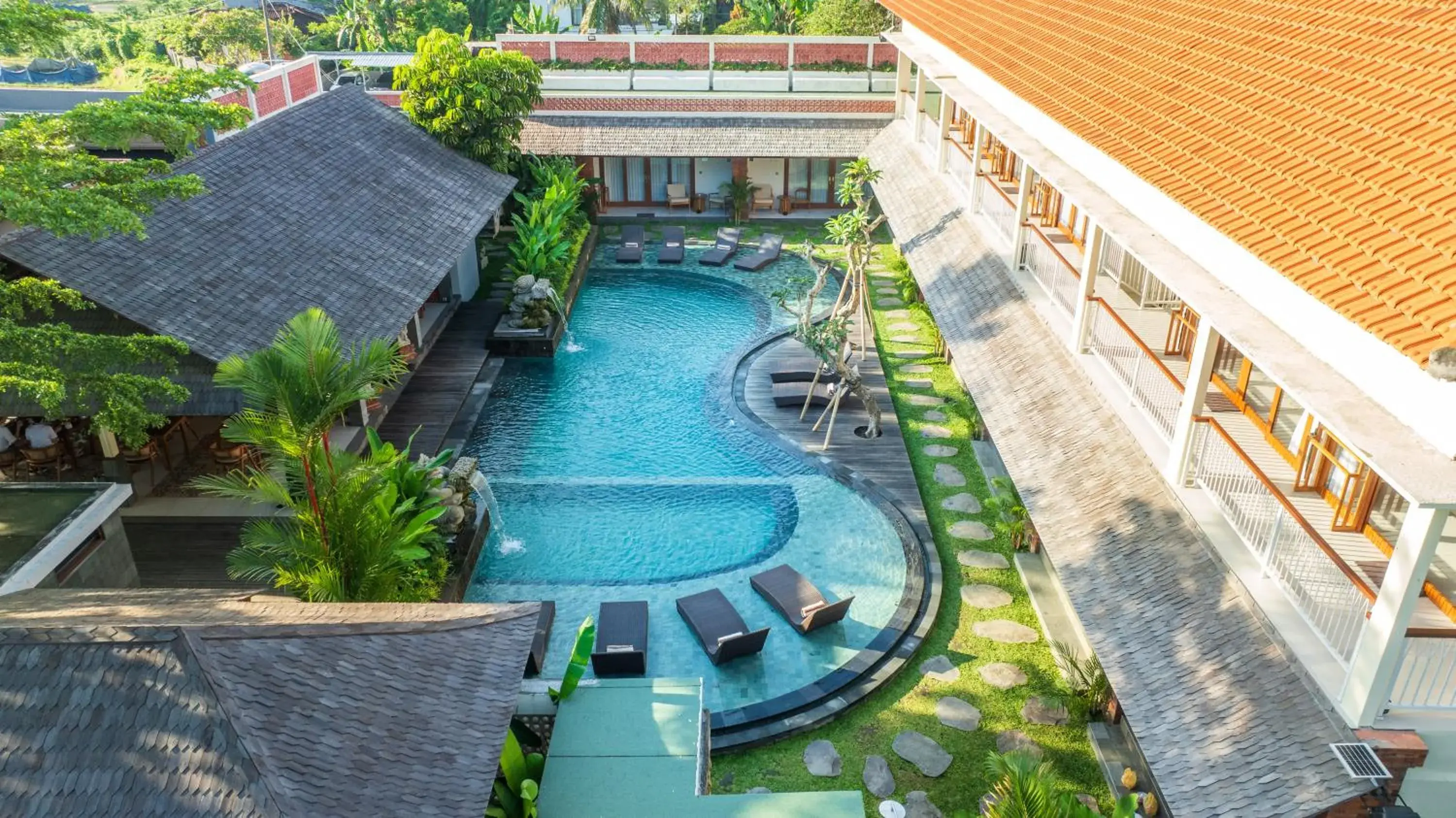 Property building in Puri Andong Villa Property building in Puri Andong Villa