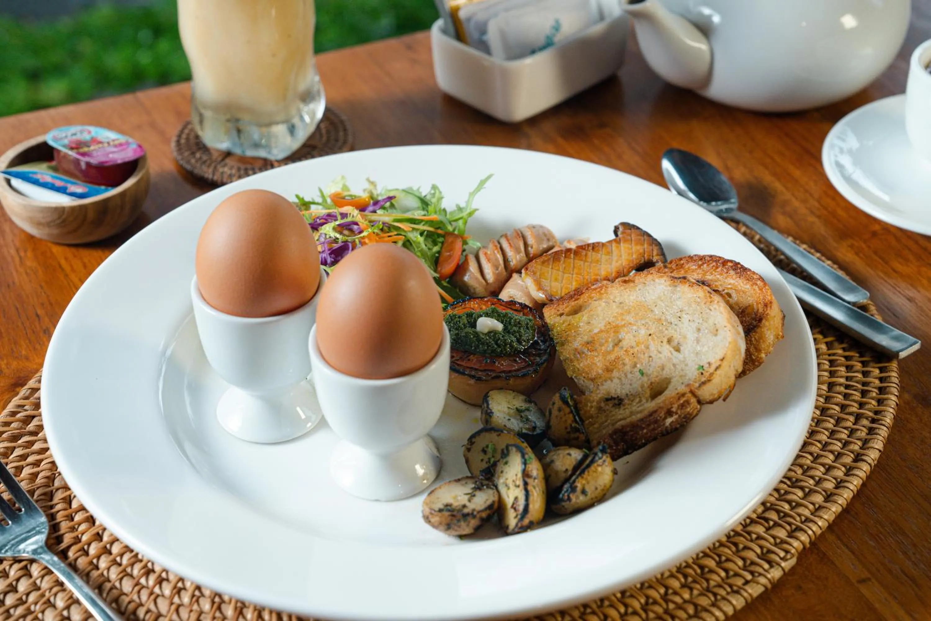 Breakfast in Puri Andong Villa