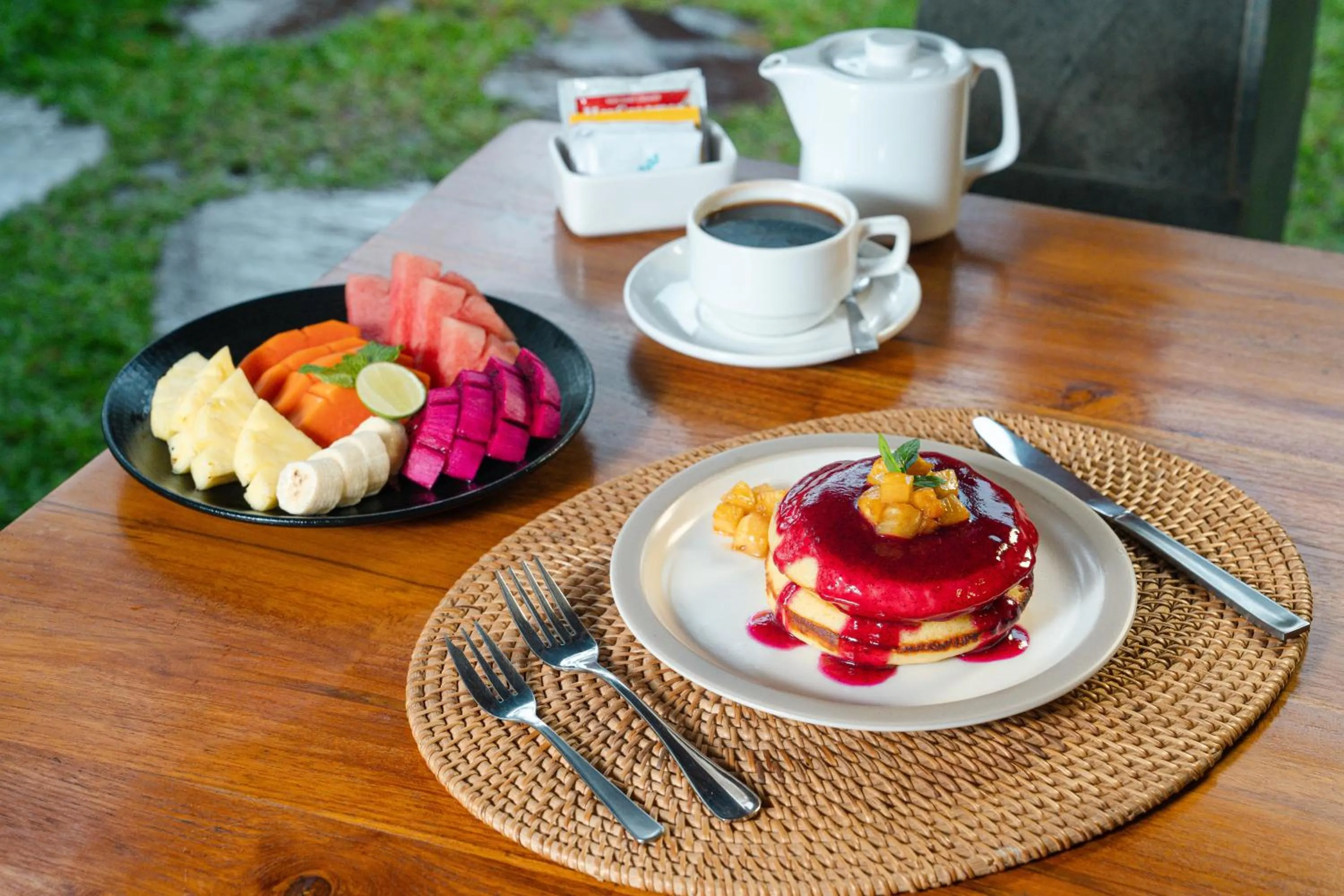 Breakfast in Puri Andong Villa