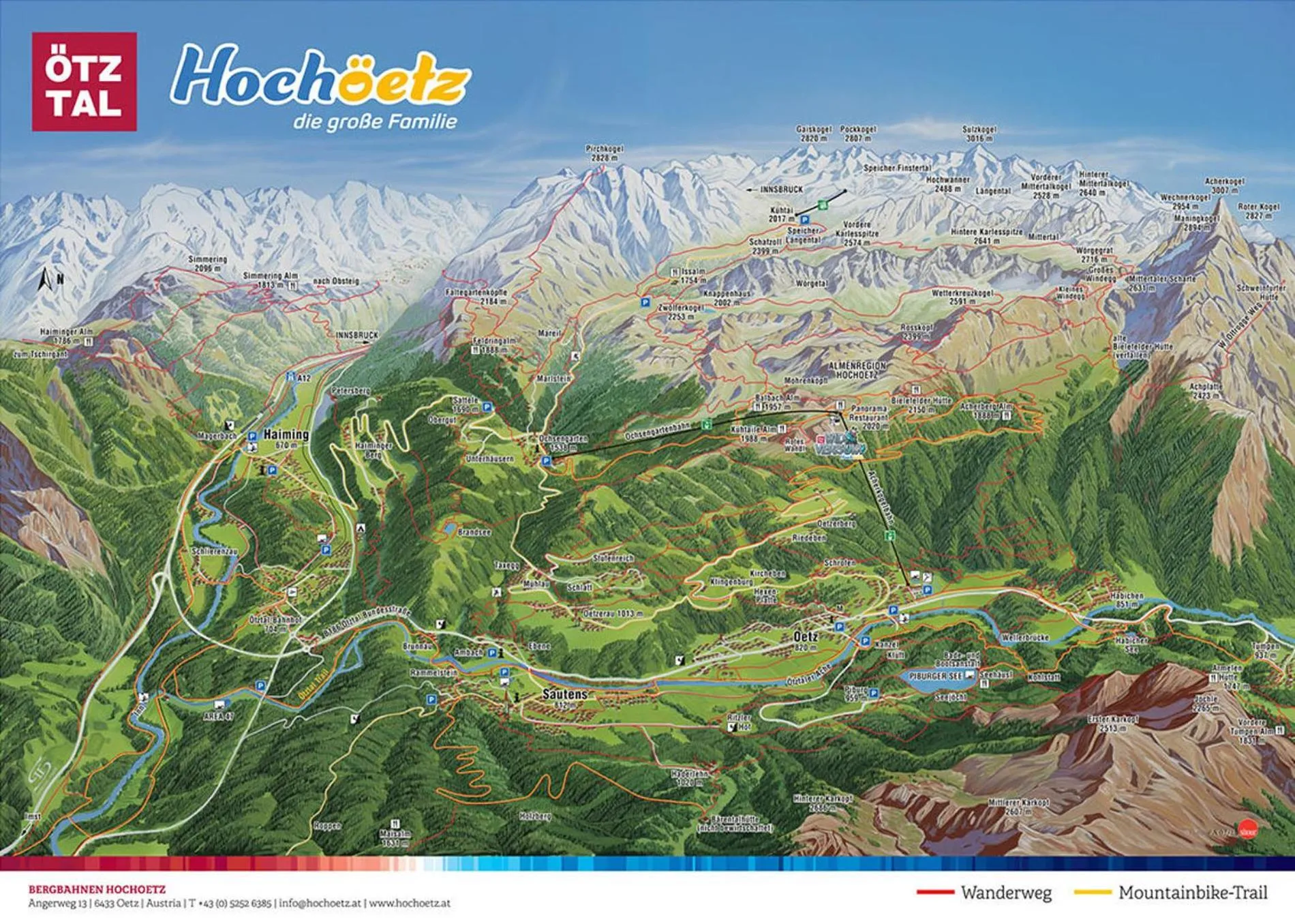 Hiking in Hotel Garni Löwen