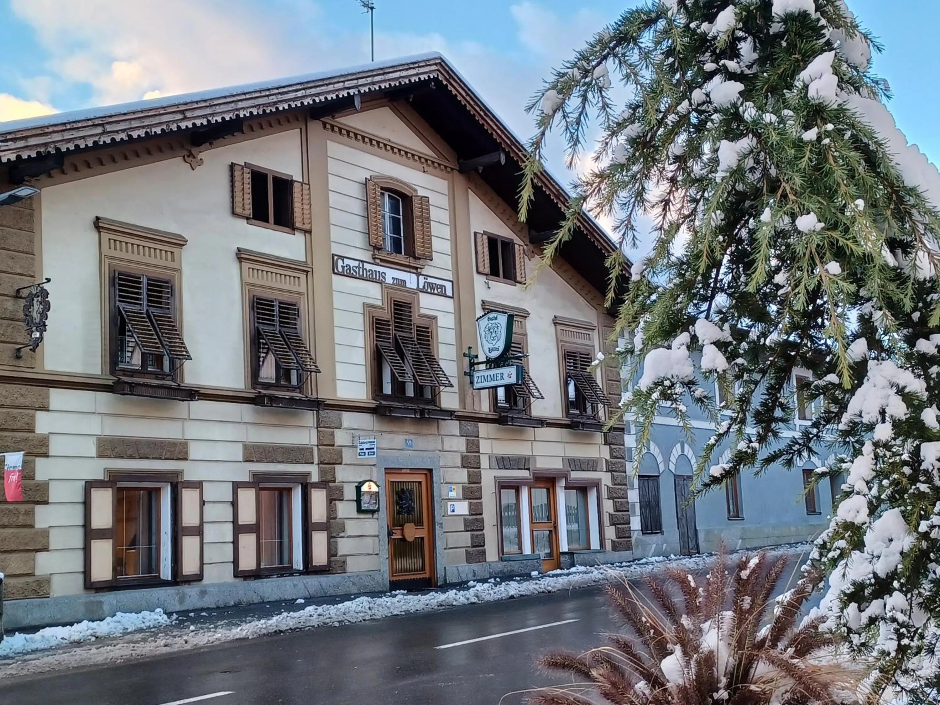 Property building in Hotel Garni Löwen