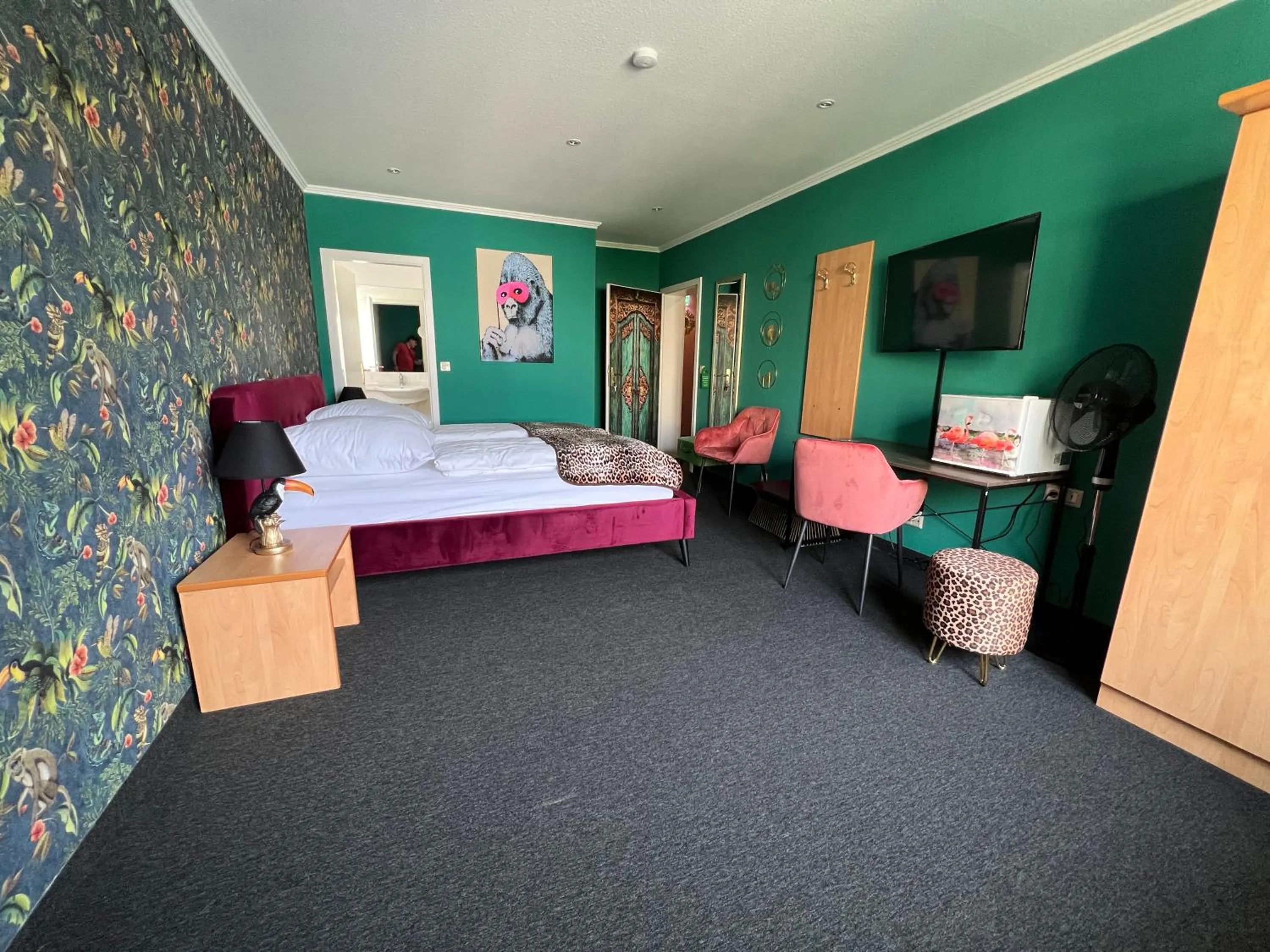 Bed in SmartHotel Flamingo Self check-in