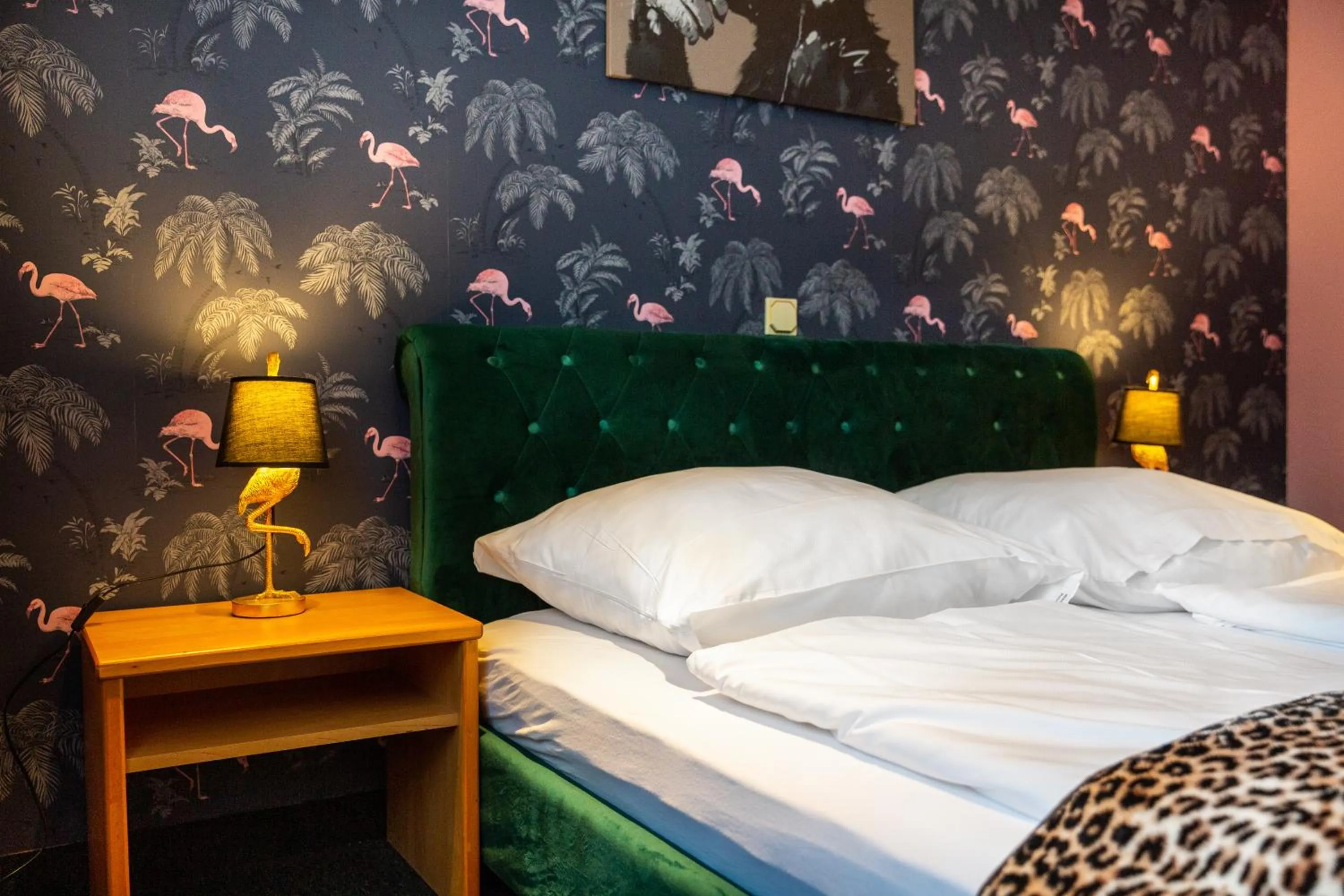 Bed in SmartHotel Flamingo Self check-in