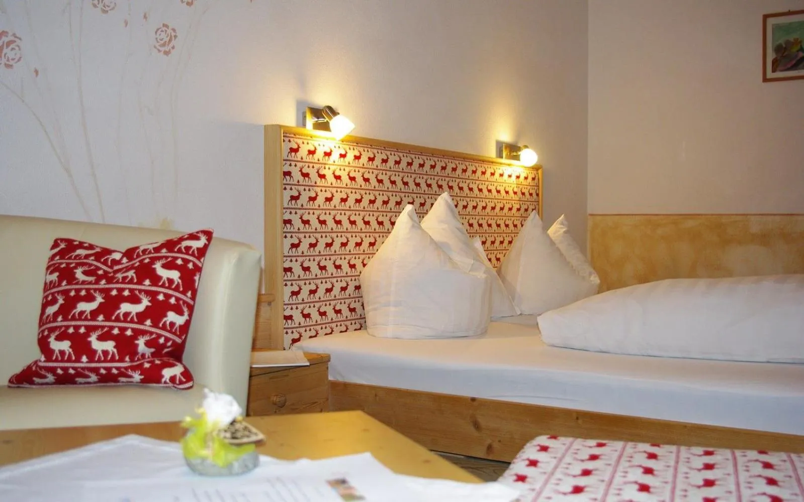 Bed in Hotel Pfleger