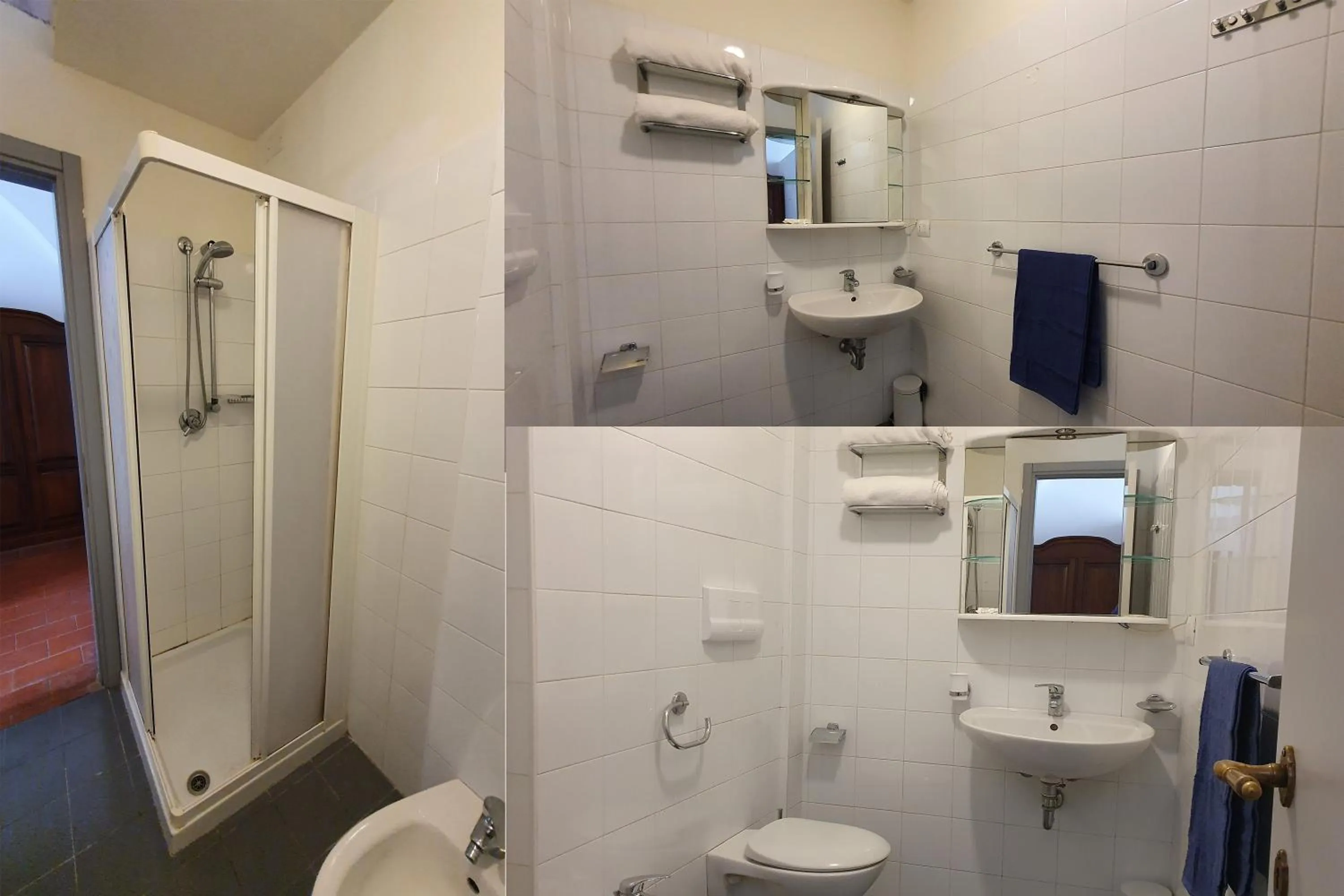 Shower in Ostello Antica Filanda