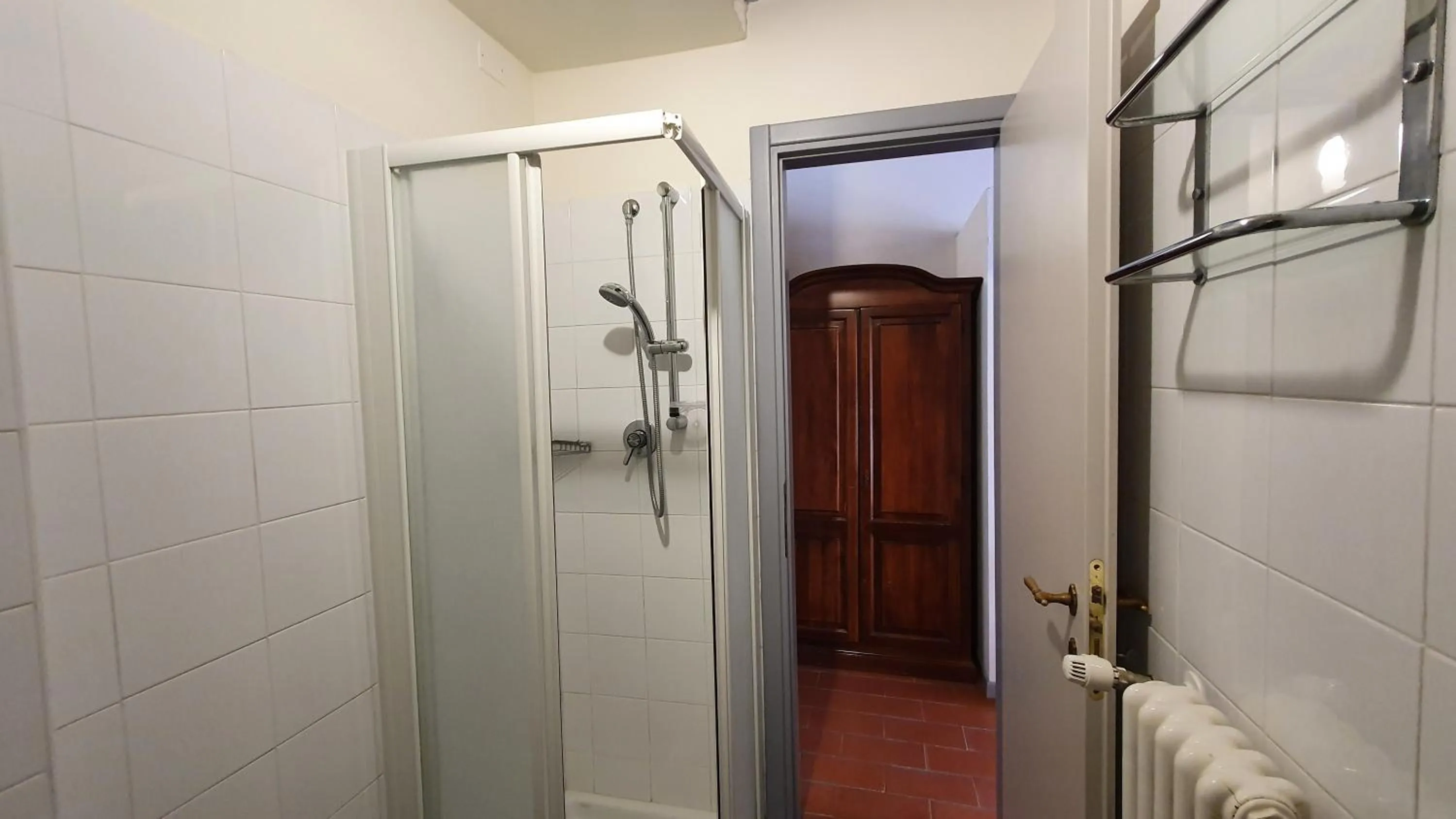 Shower in Ostello Antica Filanda