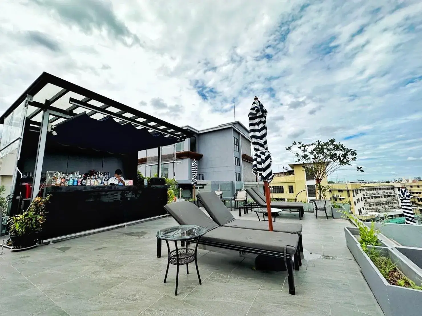 Pool view in Ayathorn Bangkok Pool view in Ayathorn Bangkok