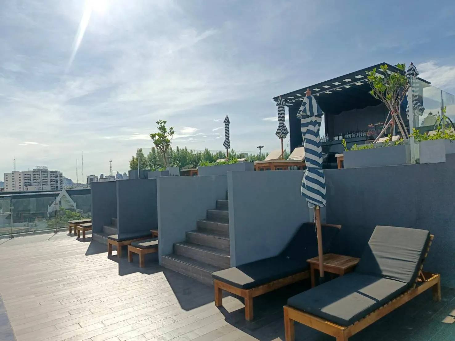 Swimming pool in Ayathorn Bangkok