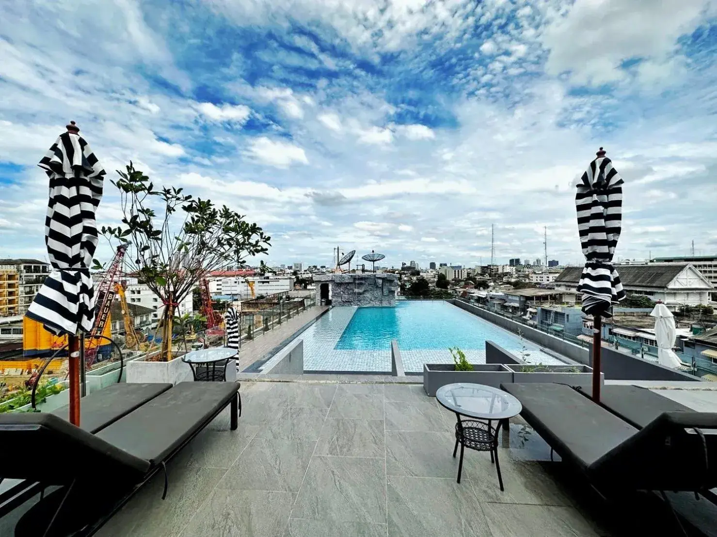 Pool view in Ayathorn Bangkok Pool view in Ayathorn Bangkok