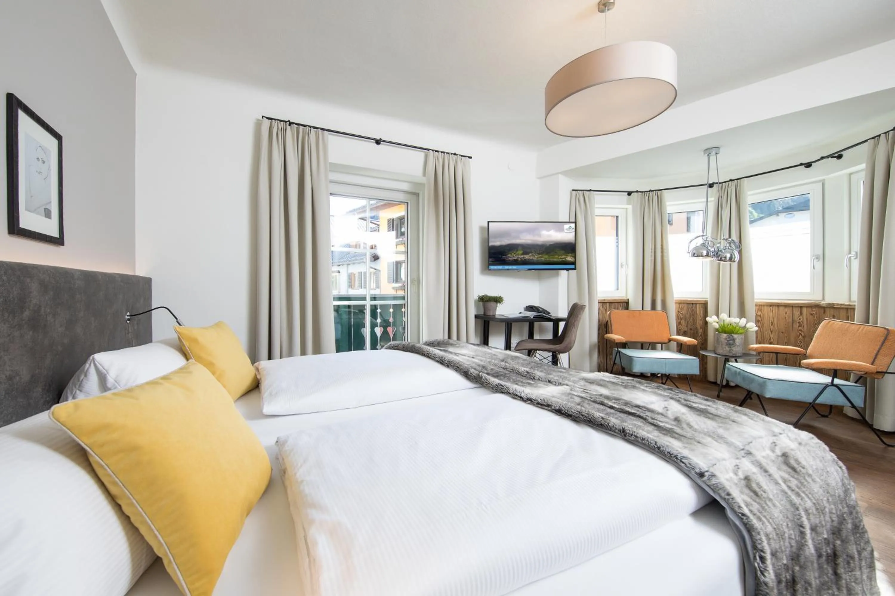 Bedroom, Bed in HEITZMANN - Hotel & Rooftop