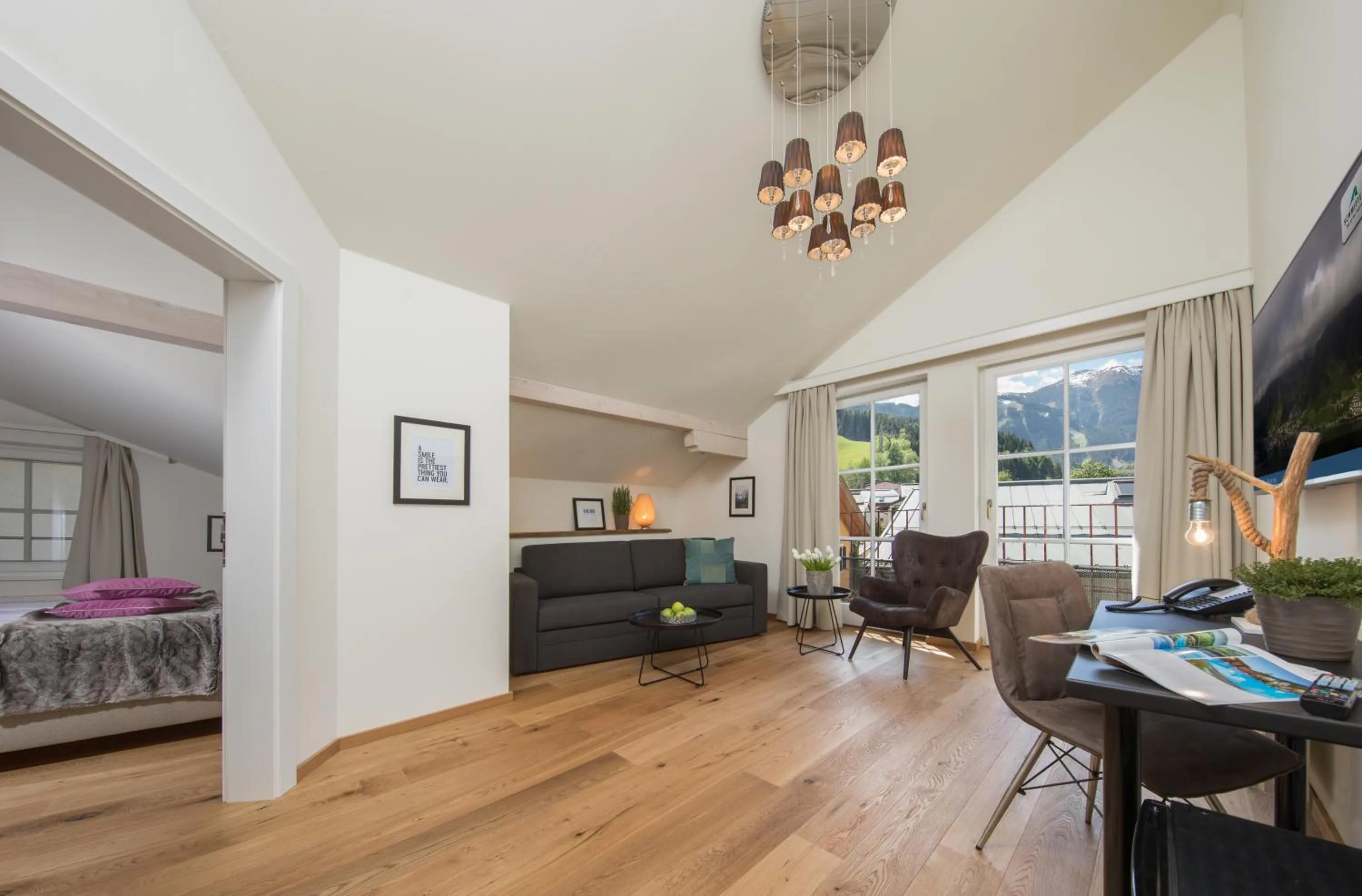 Living room in HEITZMANN - Hotel & Rooftop