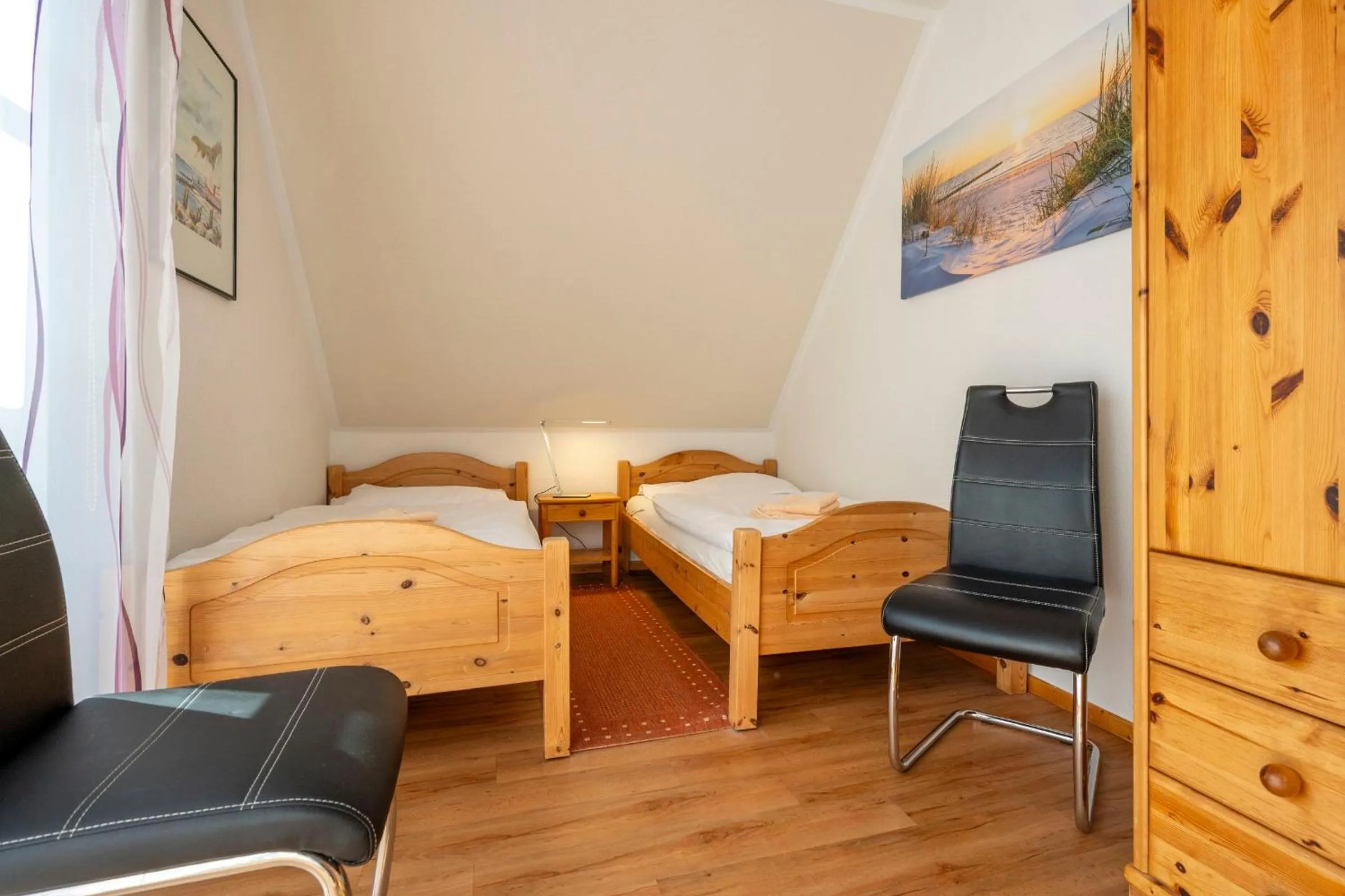 Bedroom, Bed in Ferienpark Freesenbruch Wohnung 2 4 - Familientraum