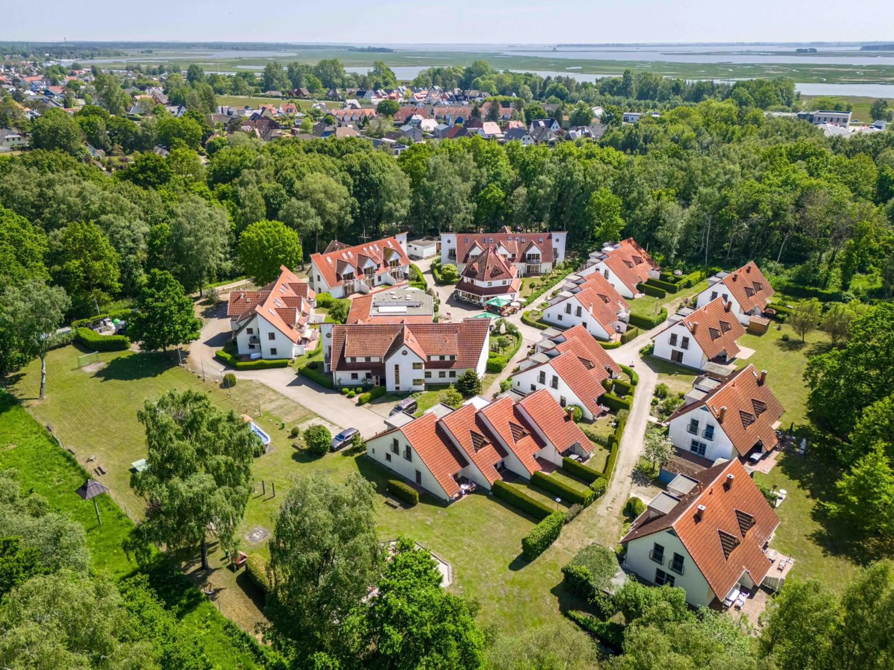 Bird's eye view in Ferienpark Freesenbruch Wohnung 2 4 - Familientraum