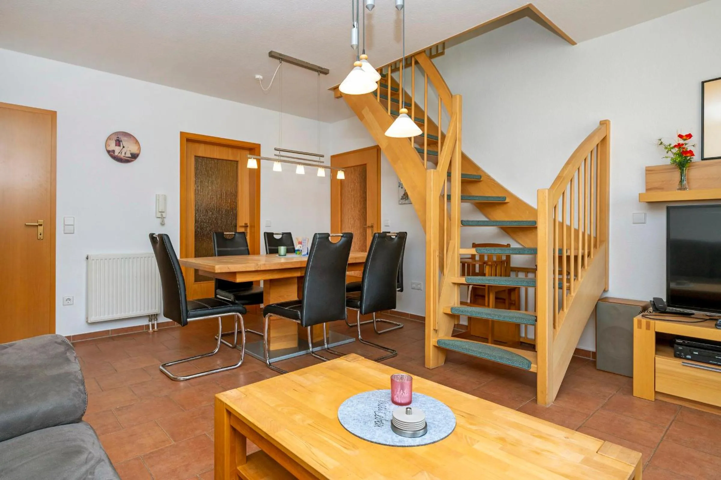 Living room in Ferienpark Freesenbruch Wohnung 2 4 - Familientraum