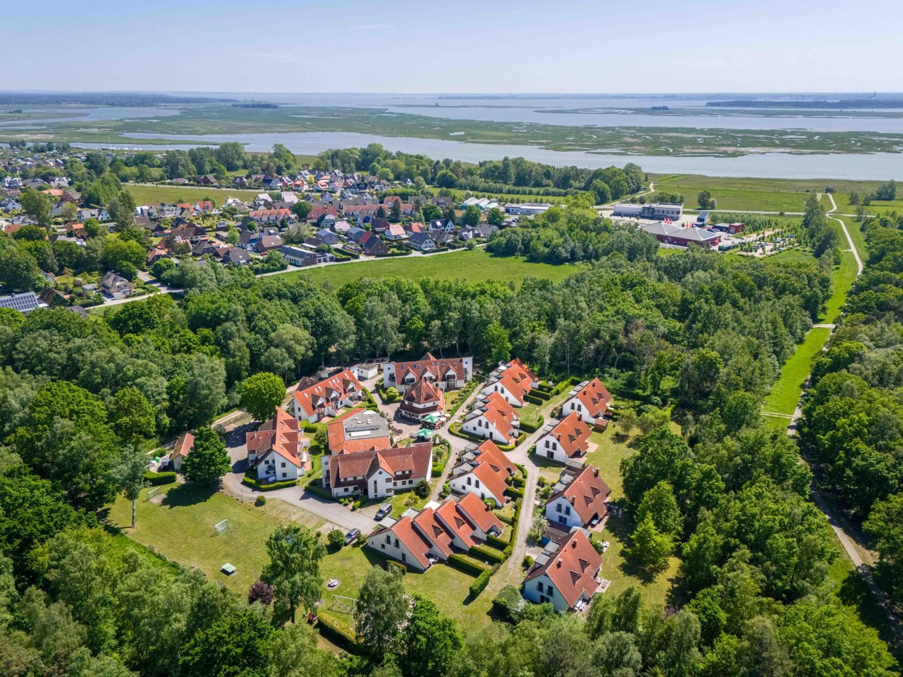 Bird's eye view in Ferienpark Freesenbruch Wohnung 2 4 - Familientraum