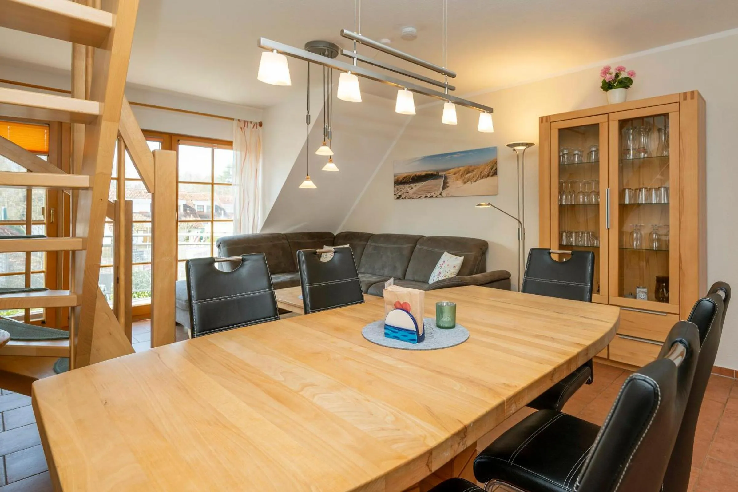 Living room in Ferienpark Freesenbruch Wohnung 2 4 - Familientraum