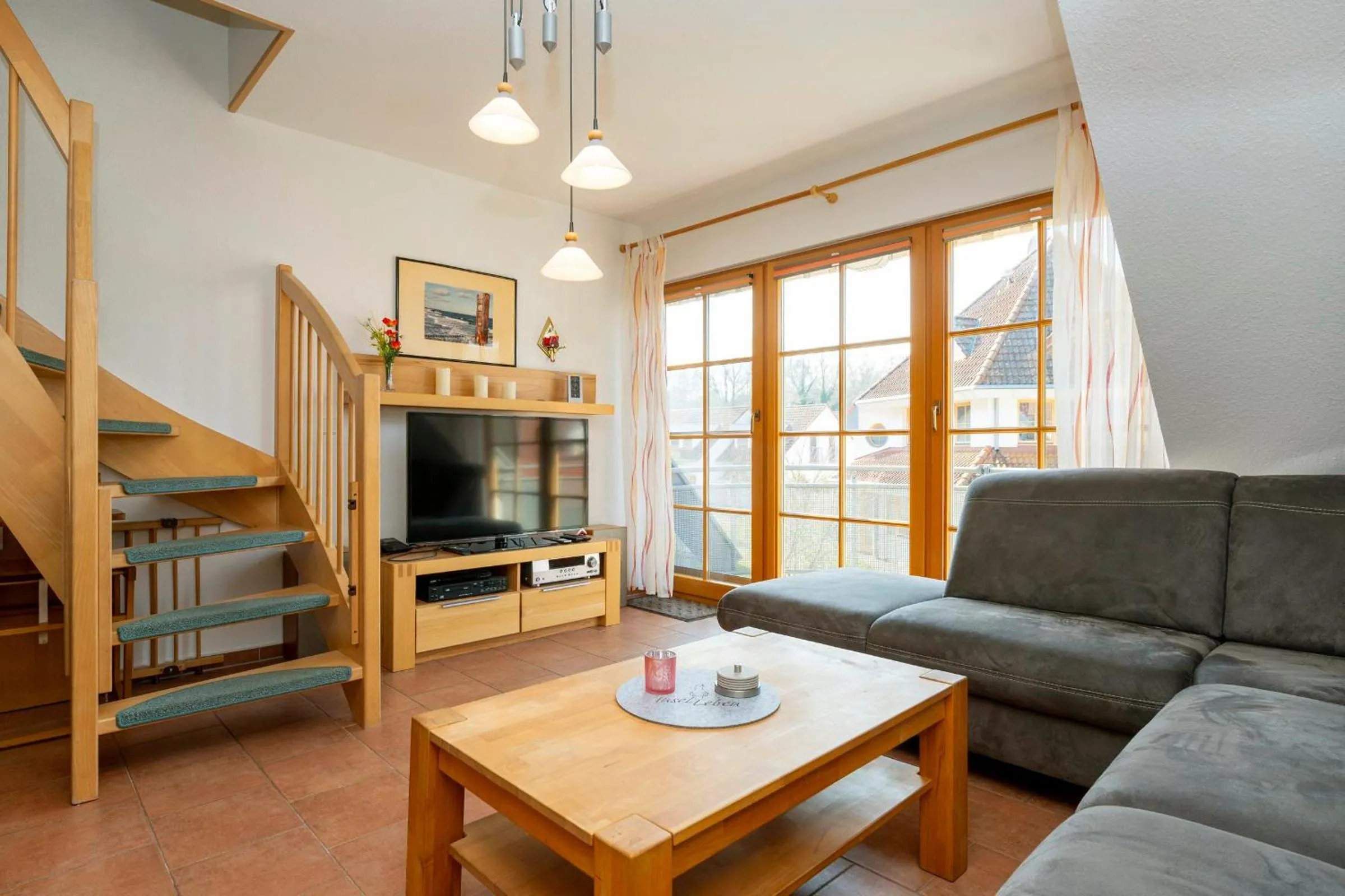 Living room in Ferienpark Freesenbruch Wohnung 2 4 - Familientraum