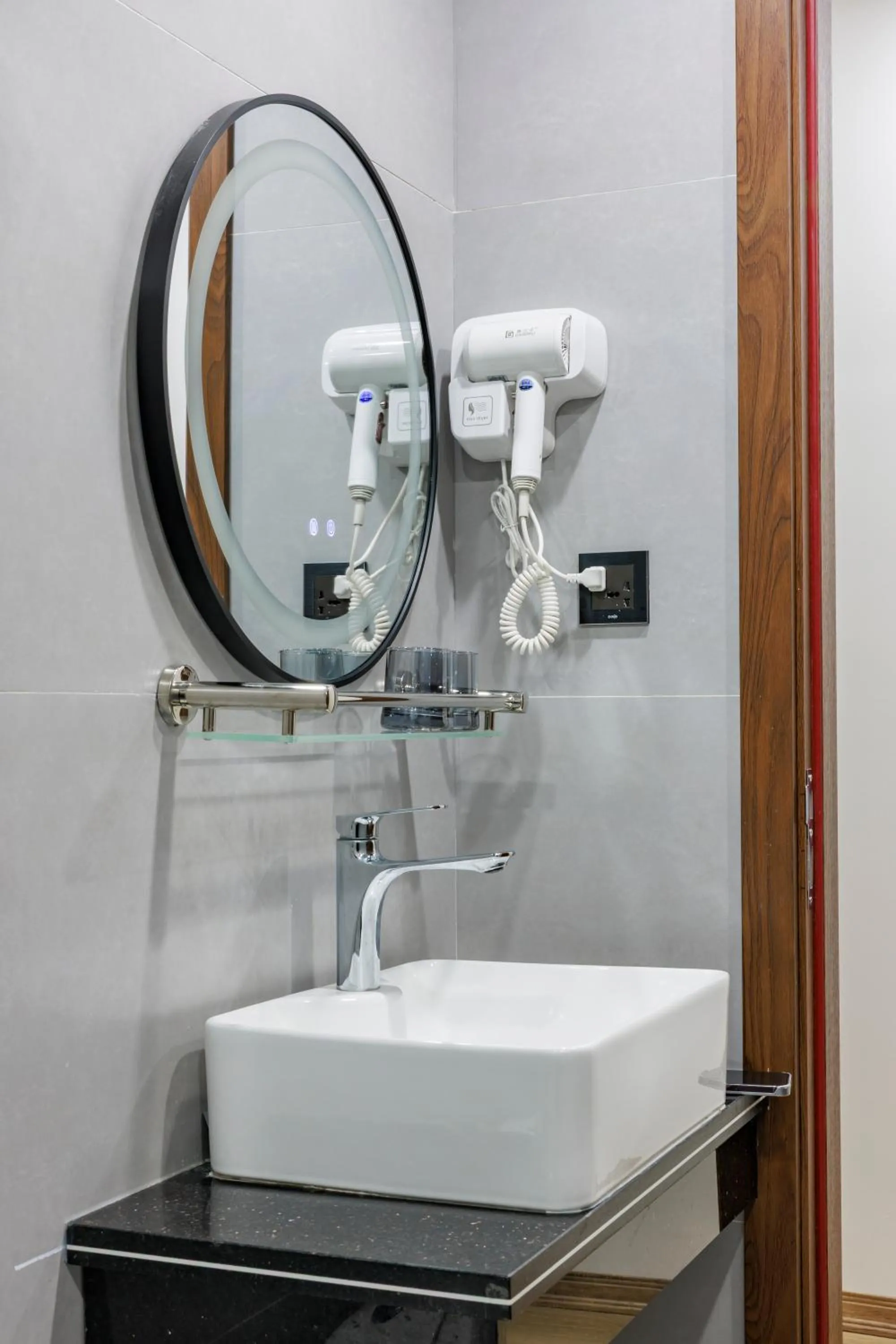 Bathroom in New Sun Móng Cái Hotel