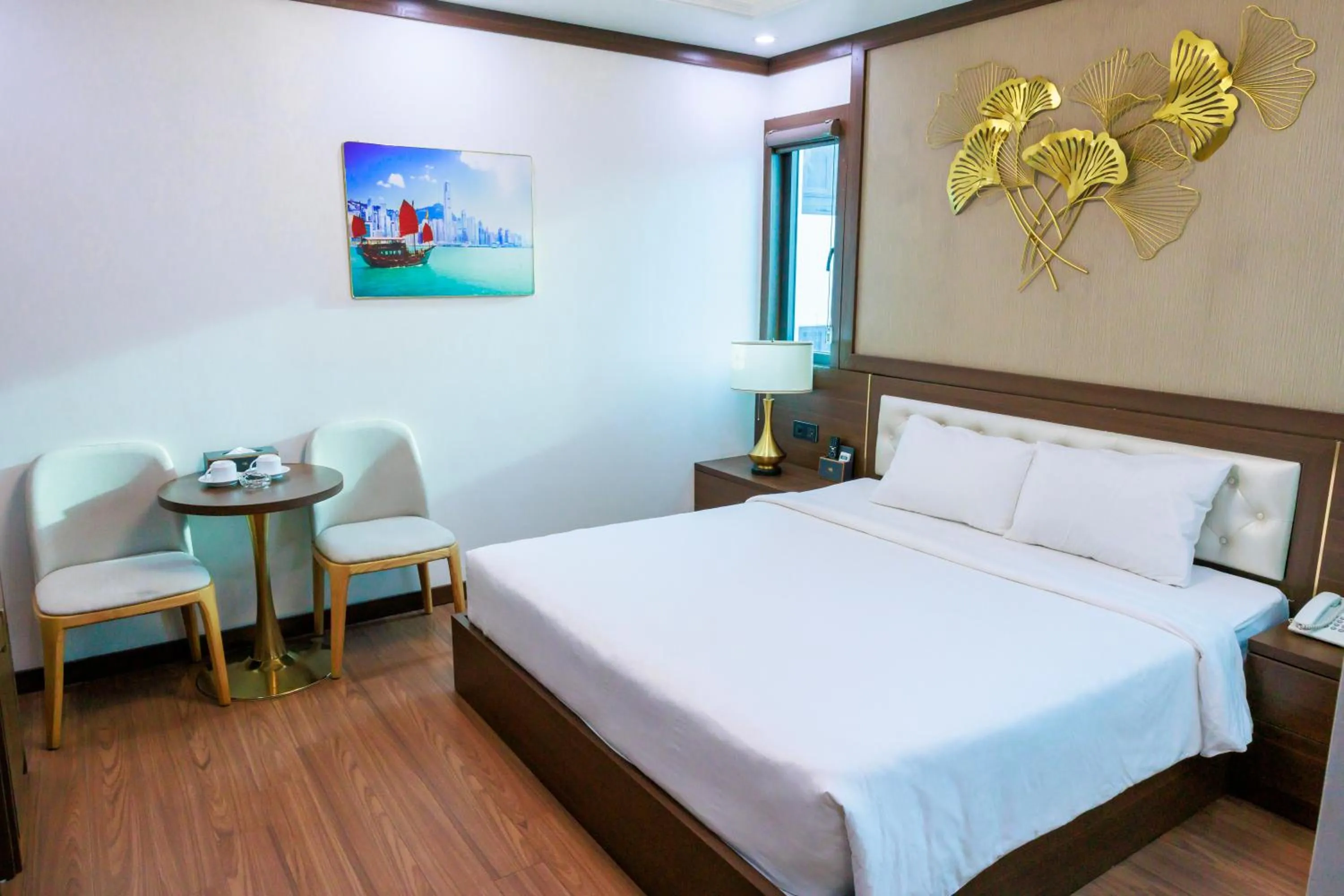 Photo of the whole room, Bed in New Sun Móng Cái Hotel