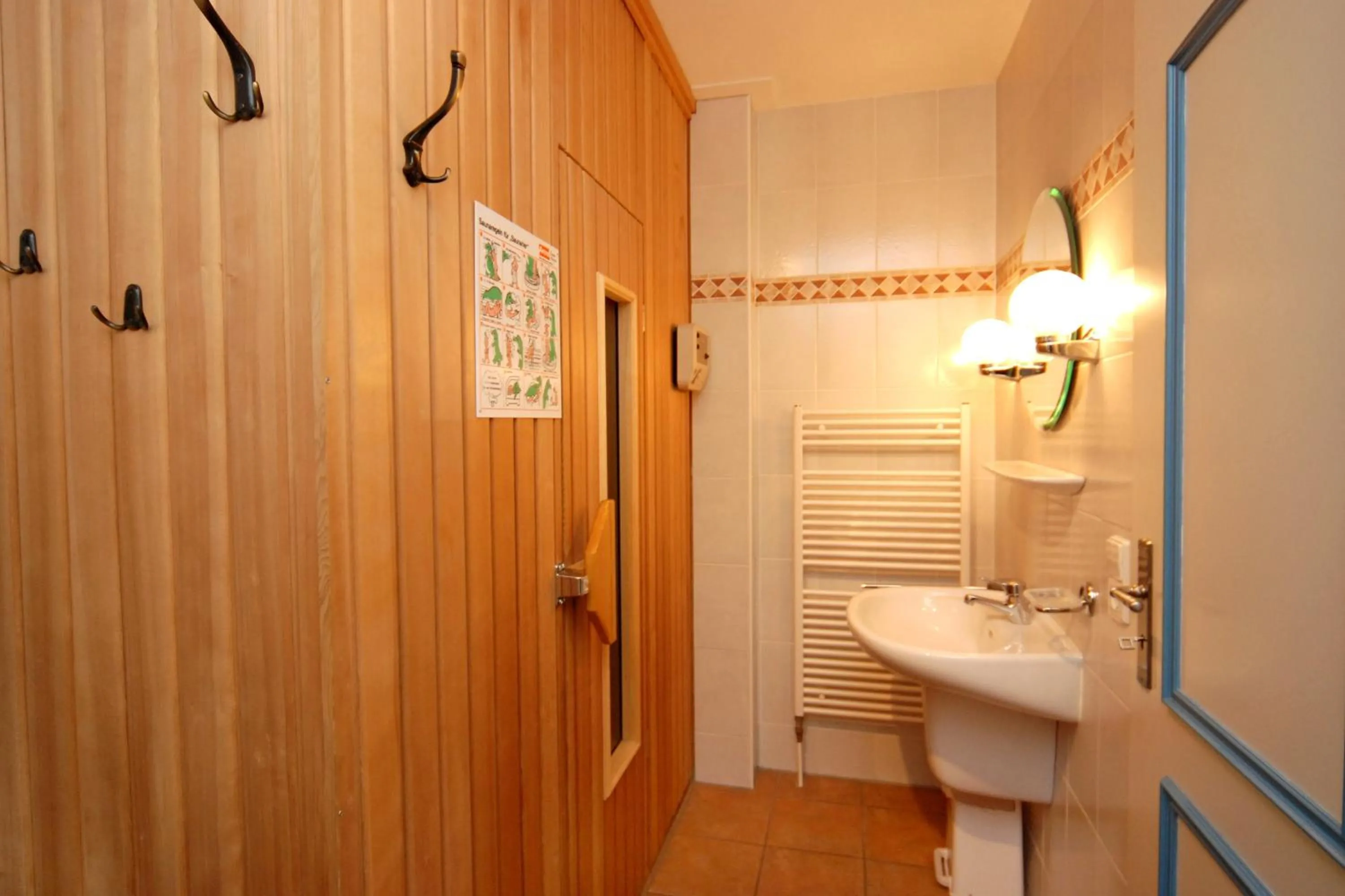 Sauna in Ferienpark Freesenbruch Doppelhaushälfte 12a - Steuerrad