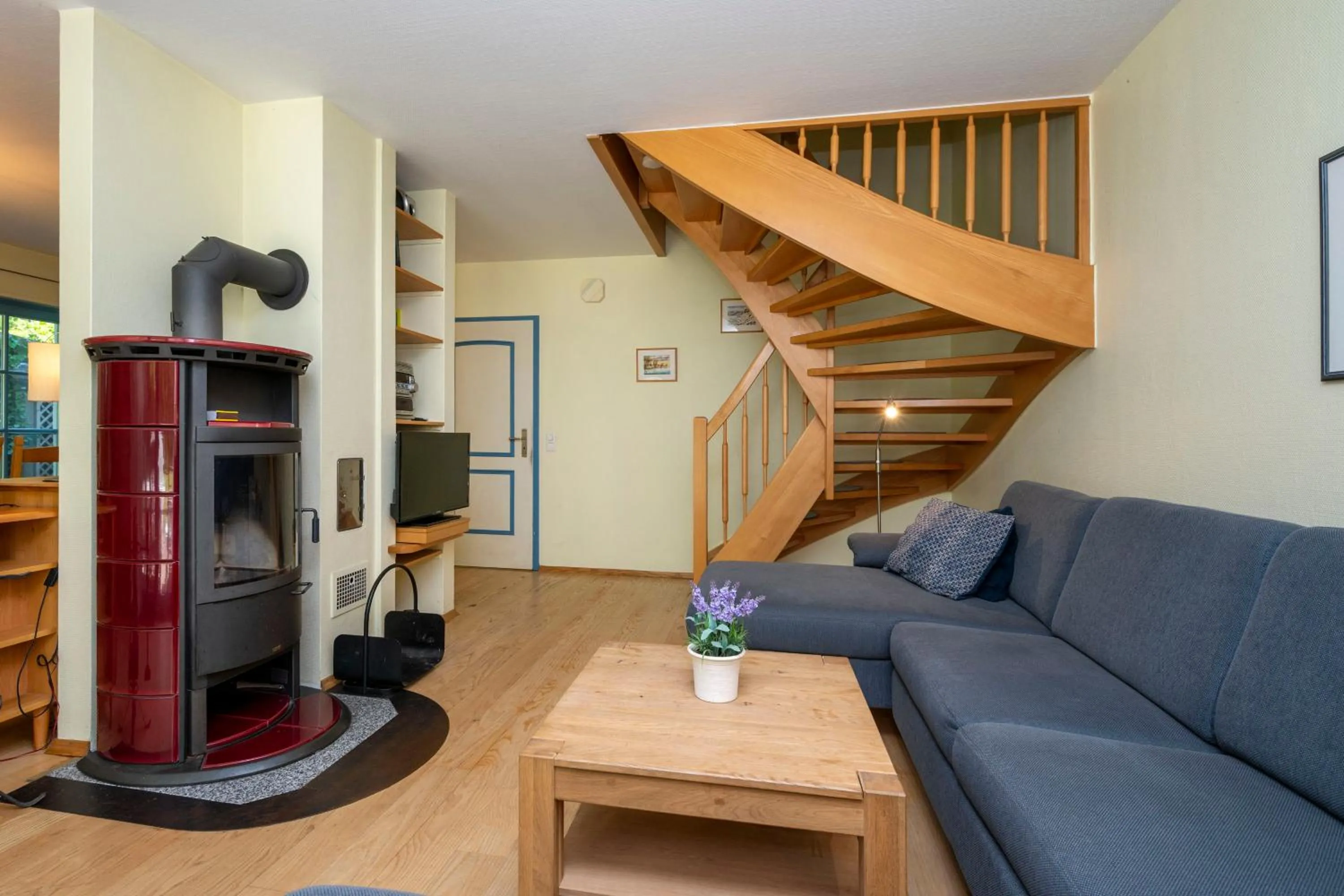 Living room in Ferienpark Freesenbruch Doppelhaushälfte 12a - Steuerrad