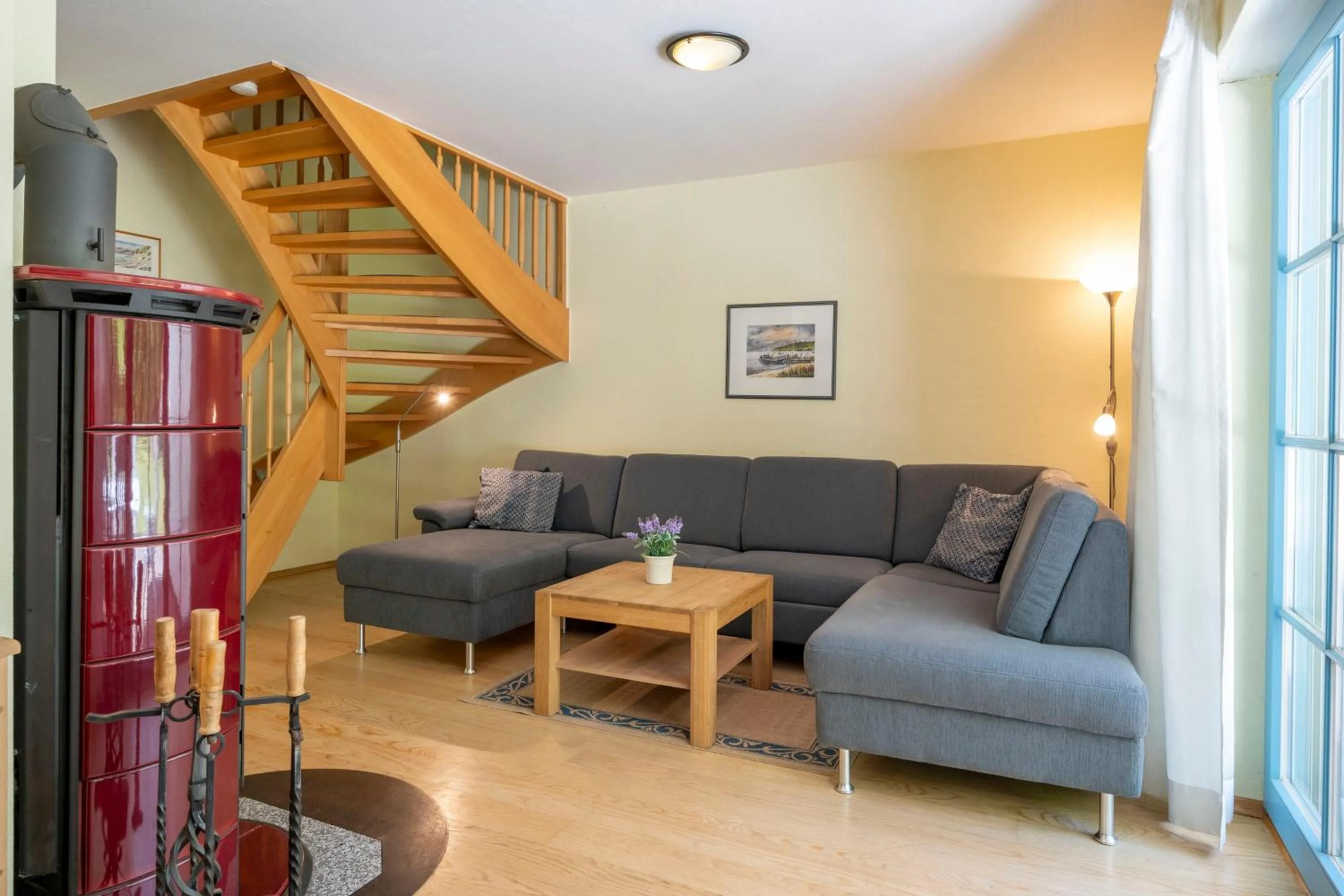 Living room in Ferienpark Freesenbruch Doppelhaushälfte 12a - Steuerrad