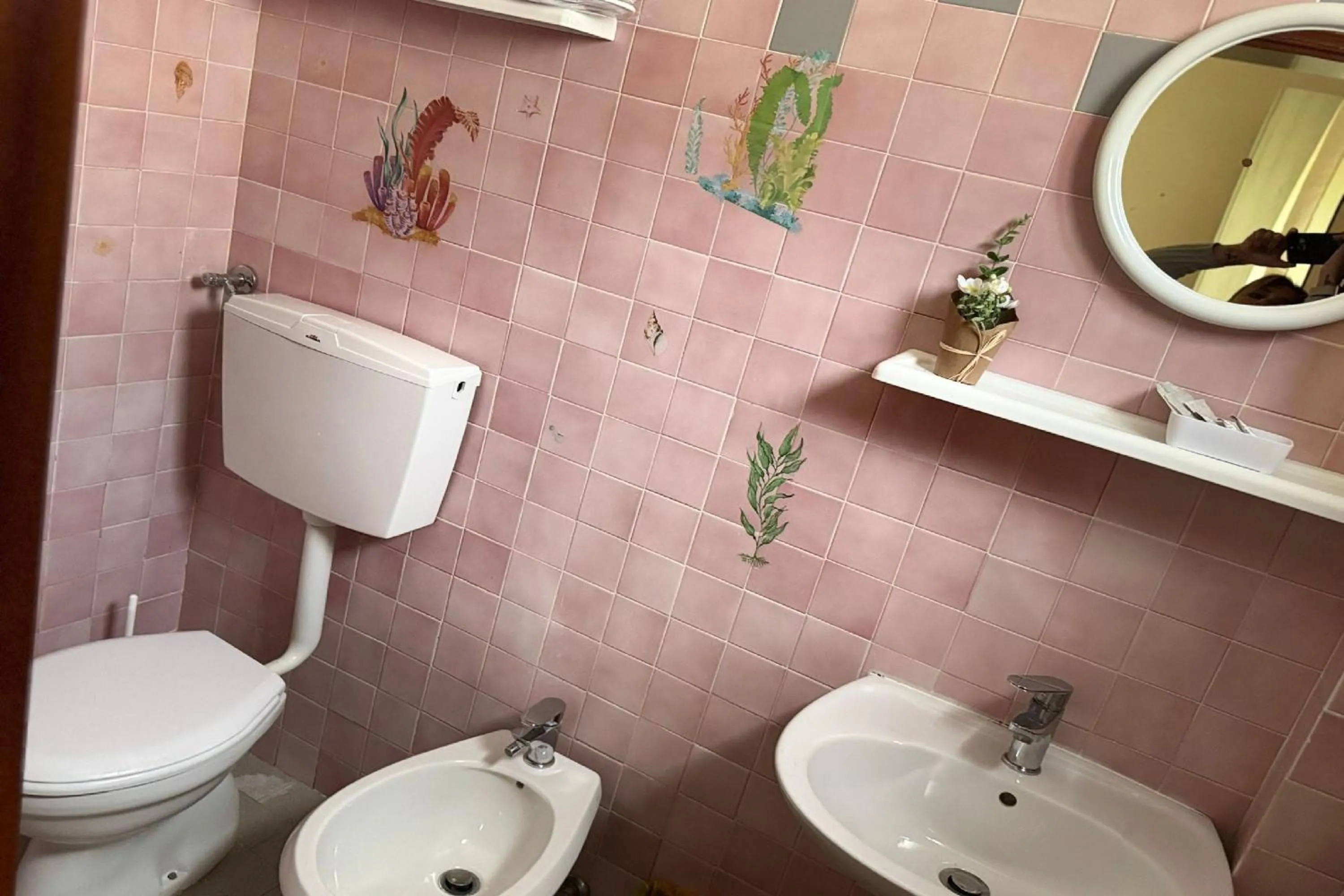 Bathroom in Hotel Bologna