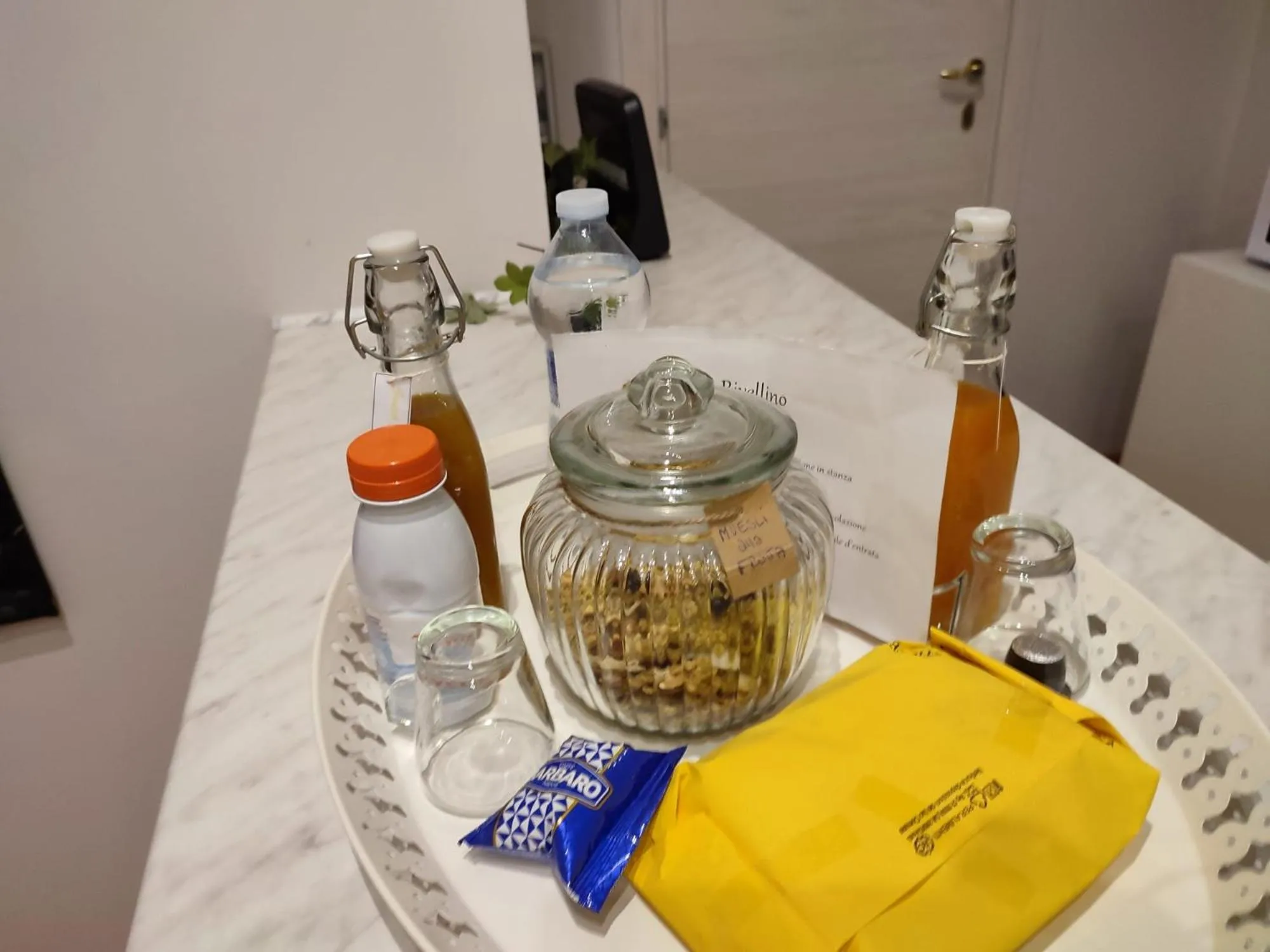 Food and drinks in B&B Rivellino Gallipoli