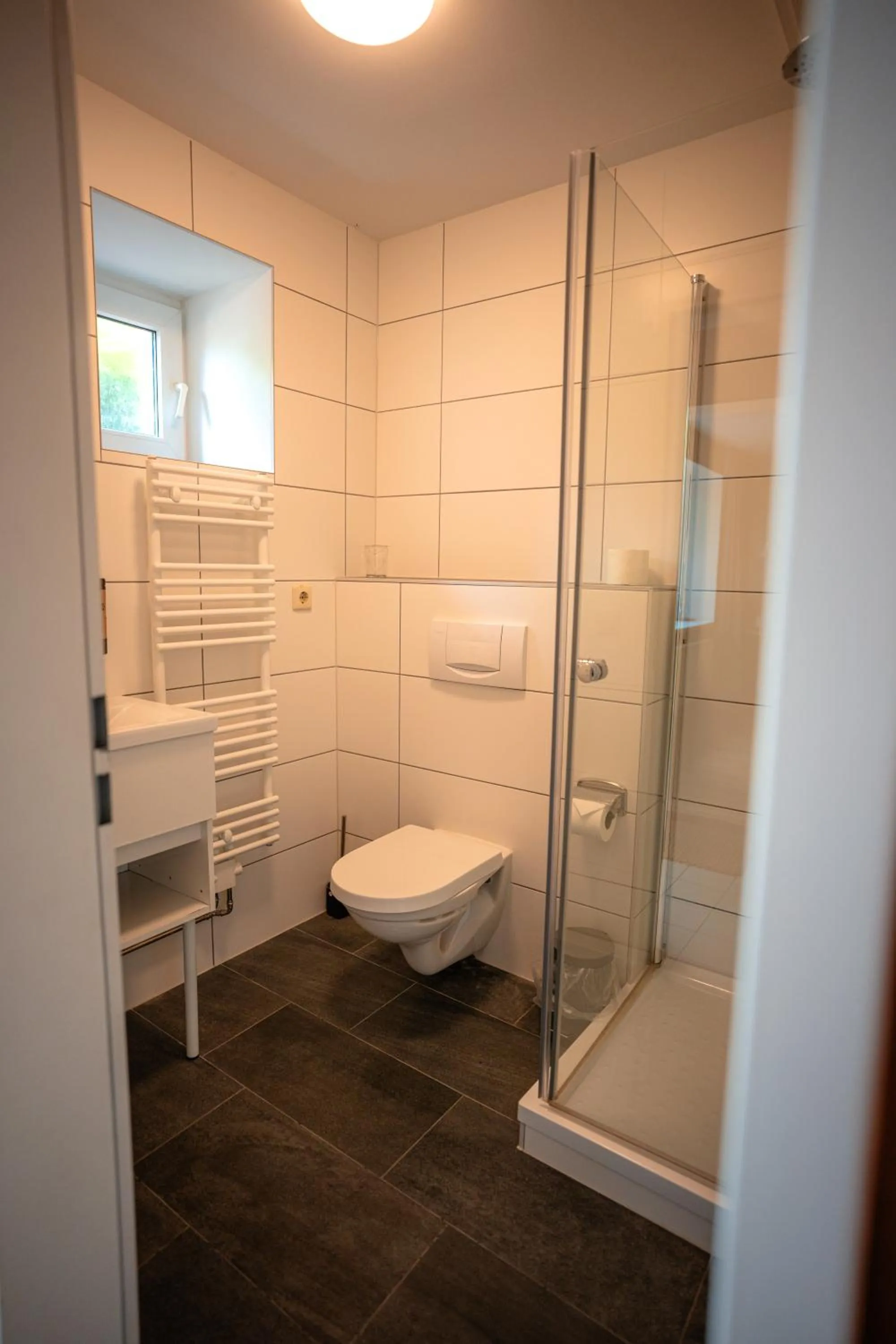 Shower in Hotel Kolonieschänke