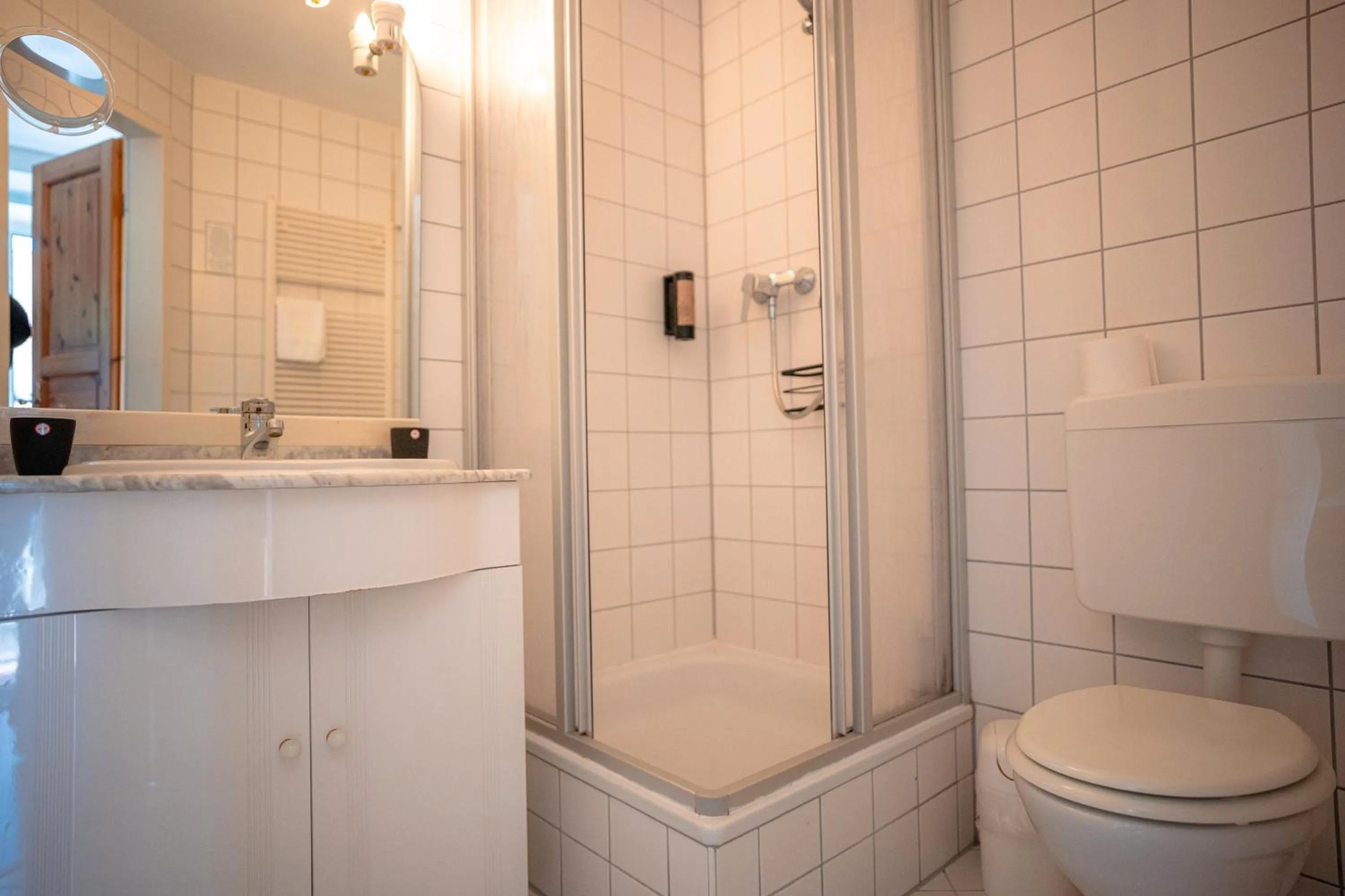 Shower in Hotel Kolonieschänke