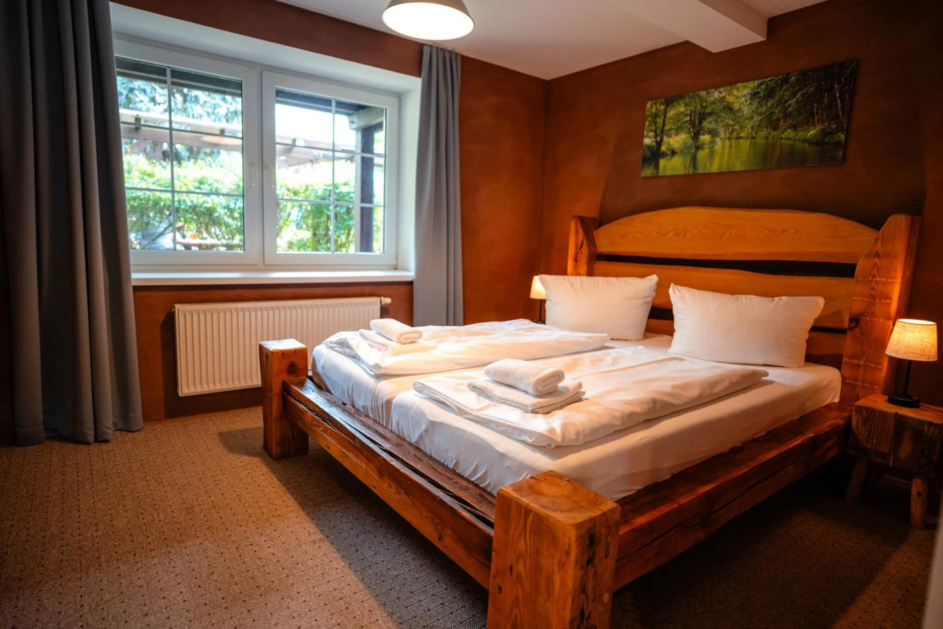 Bed in Hotel Kolonieschänke