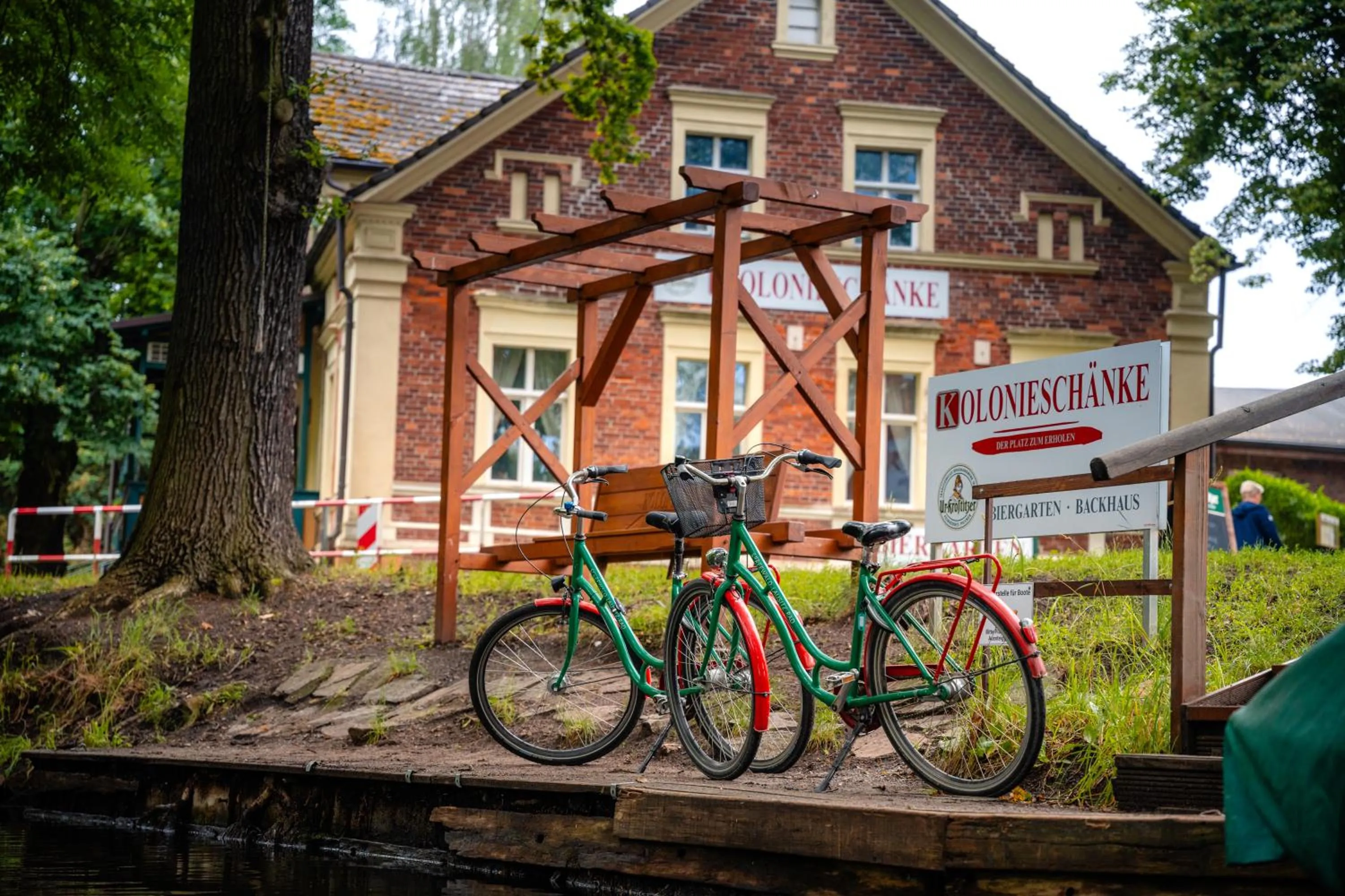 Cycling in Hotel Kolonieschänke