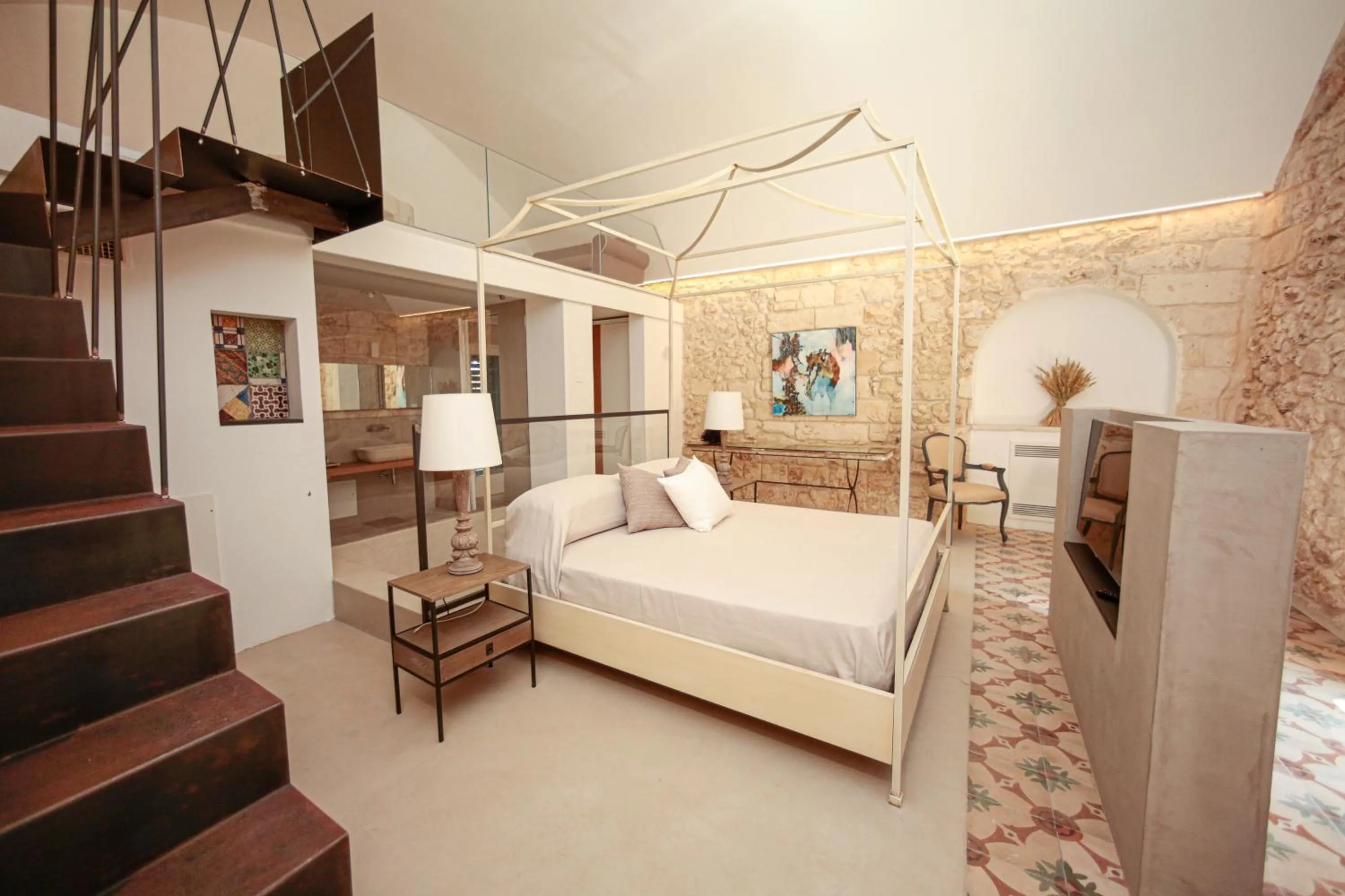 Bed in Masseria Francescani