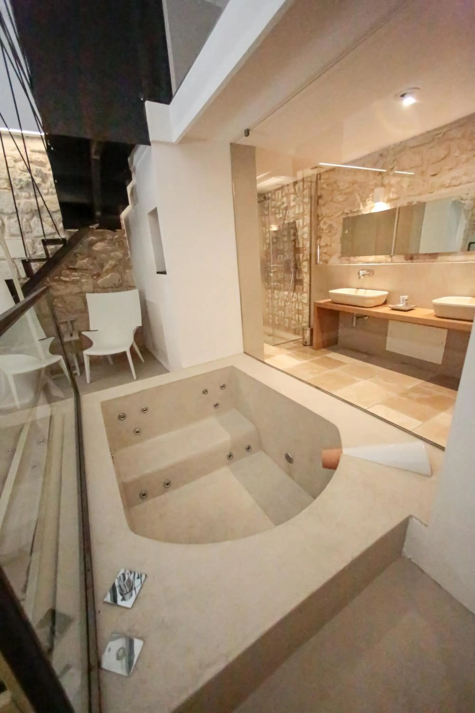 Hot Tub in Masseria Francescani