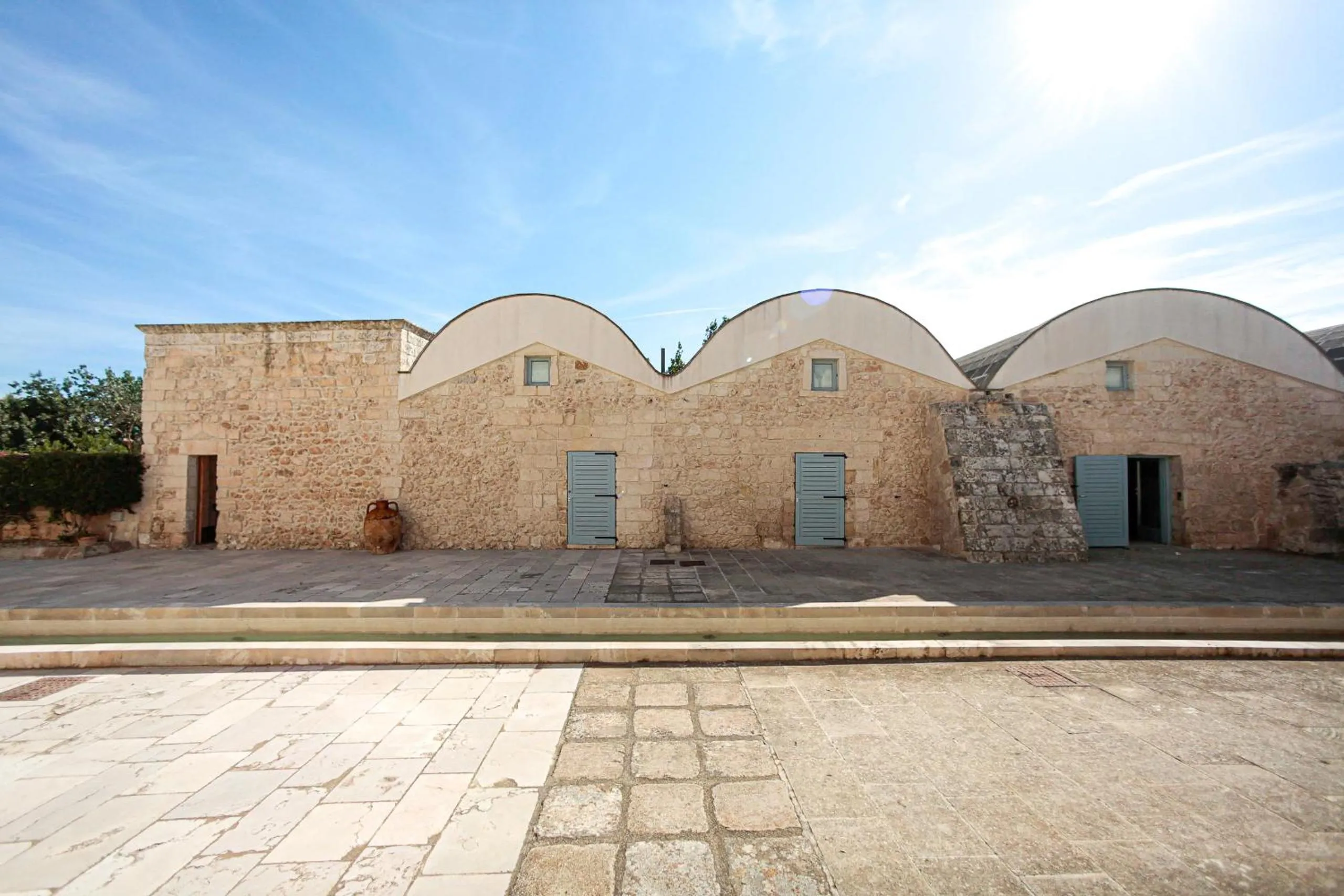 Facade/entrance in Masseria Francescani