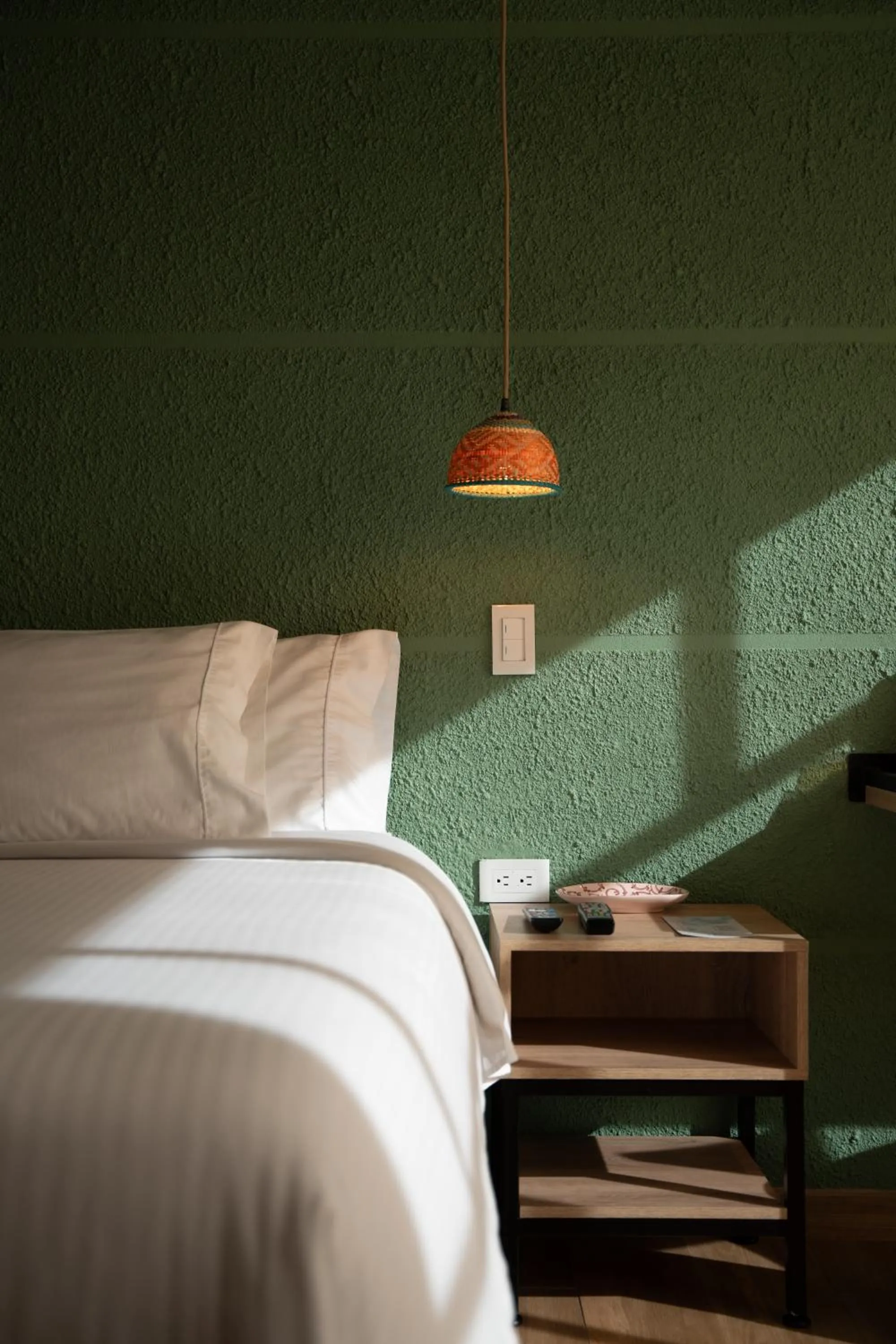 Bed in Casa Rose Hotel